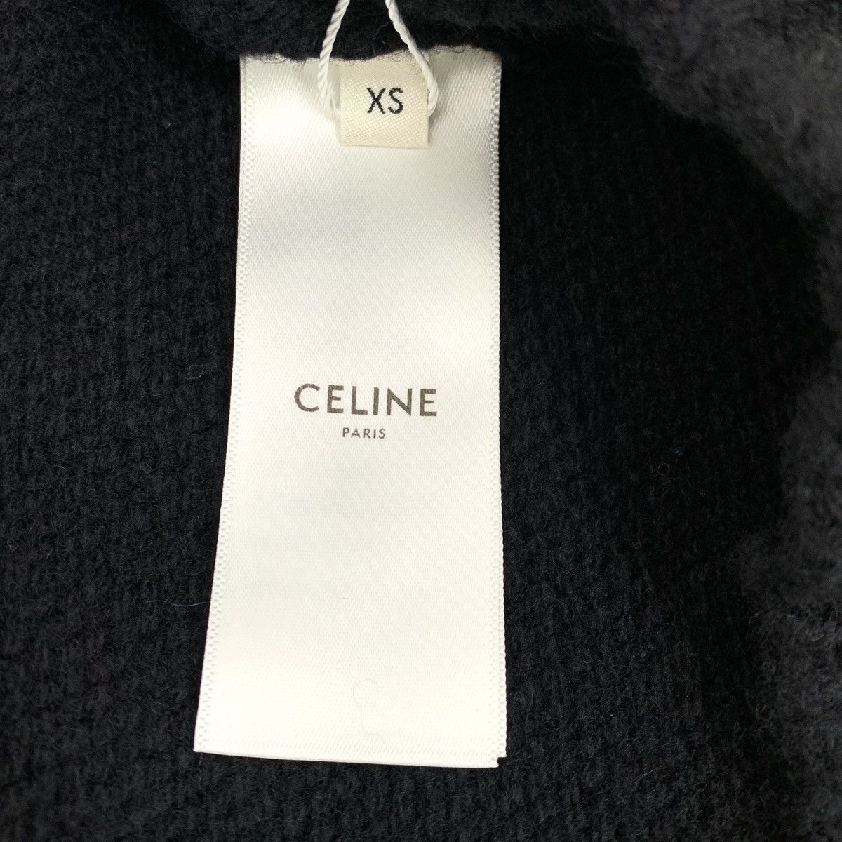 Celine Celine Black Mouth Wool Long Sleeve Knit Sweater K26WX Size US XS / EU 42 / 0 - 7 Thumbnail