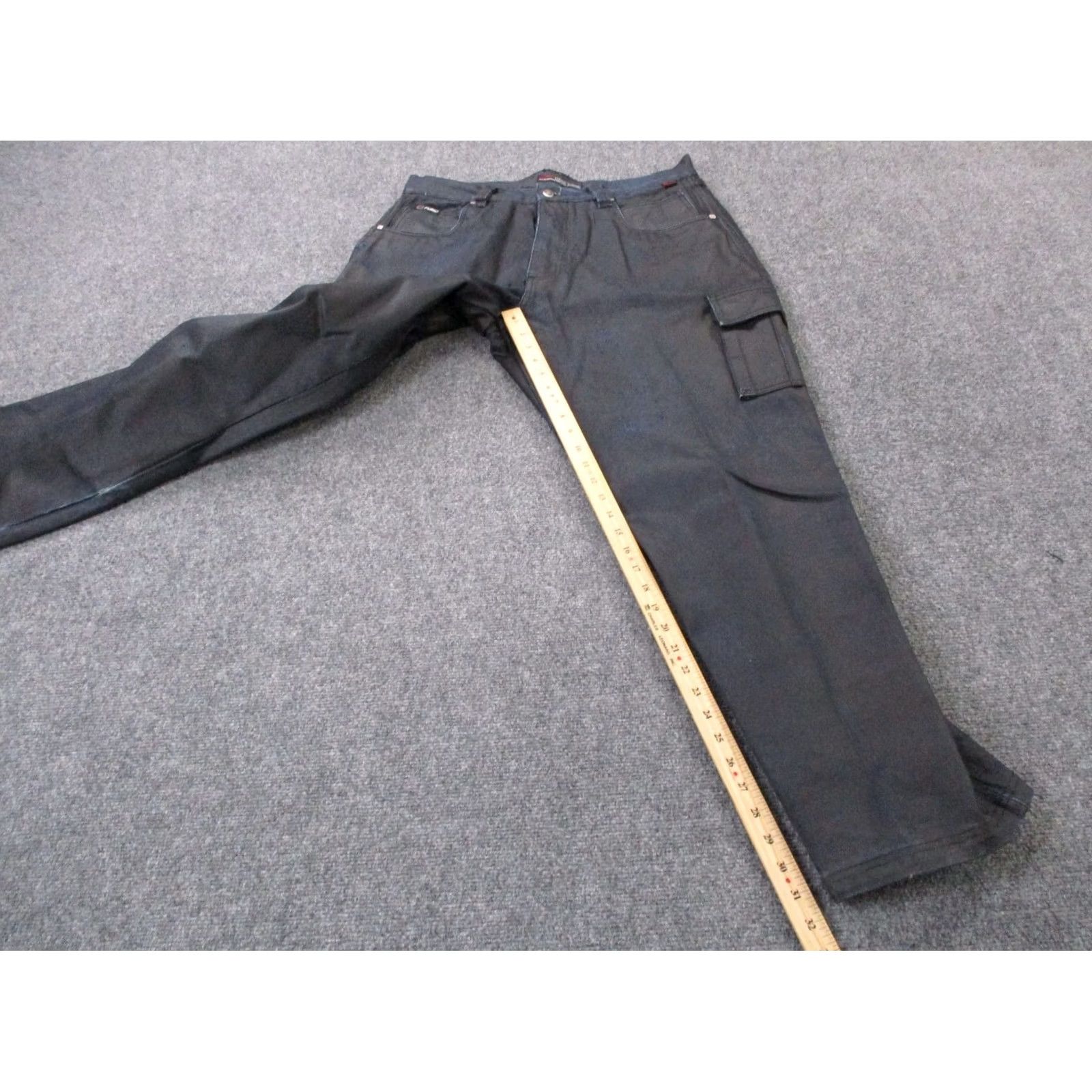 Fubu FUBU Jeans Mens 36 X 34 Blue Denim Skater Y2K Baggy Straight Jeans Size US 36 / EU 52 - 3 Thumbnail