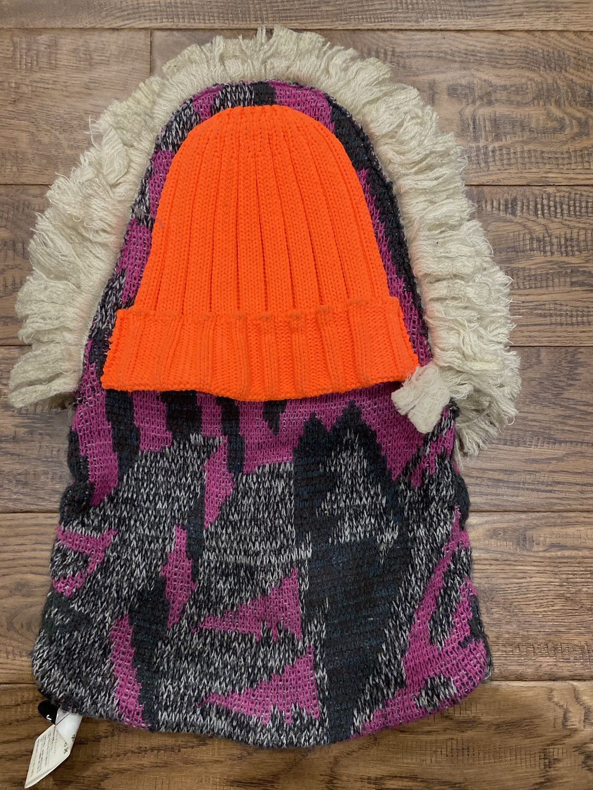 Comme des Garcons Junya Watanabe FW21 Mohawk Multi Beanie Size ONE SIZE - 5 Thumbnail