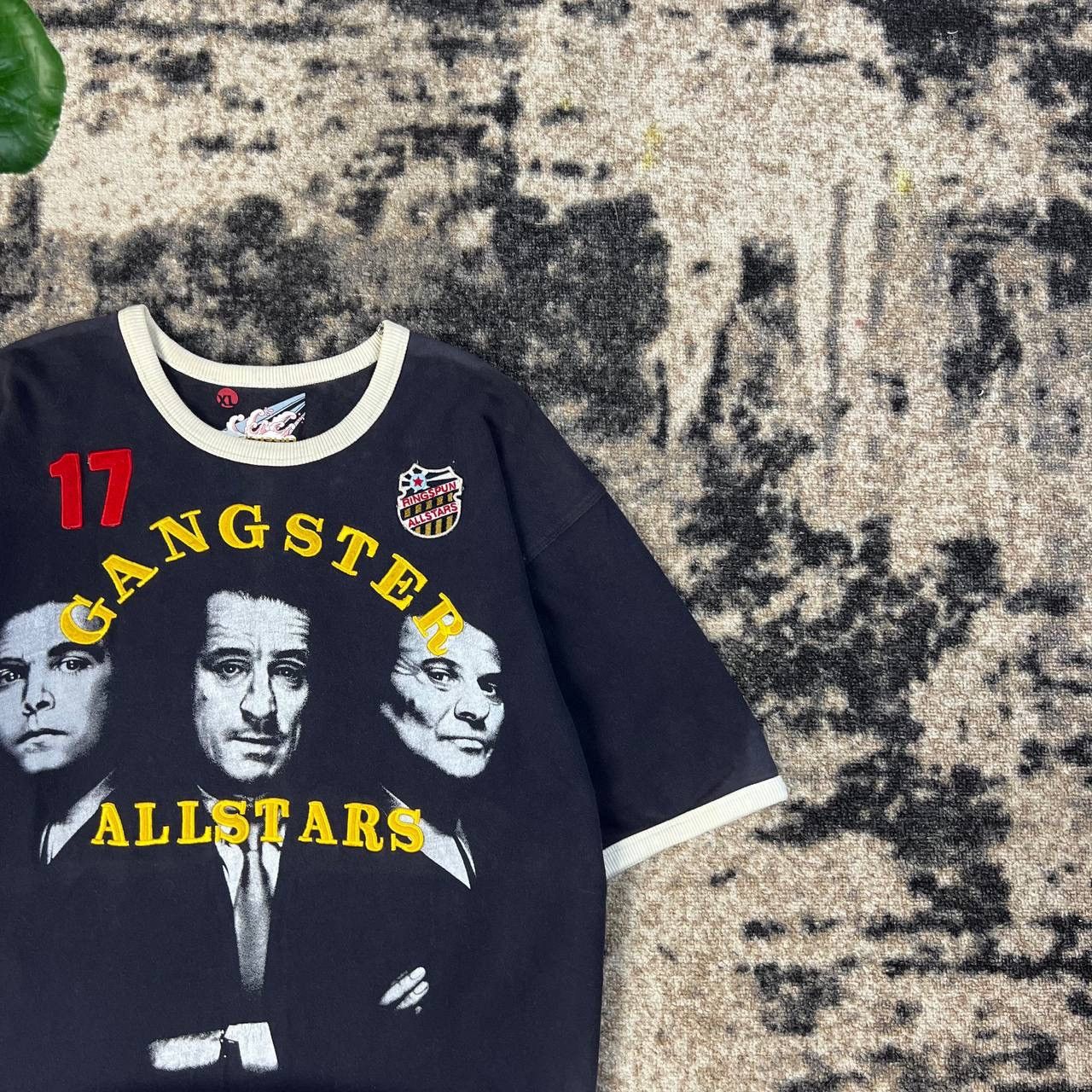 Ringspun Vintage Y2K Ringspun Godfather Big Logo Movie T-Shirt 1TS81 Size US XL / EU 56 / 4 - 3 Thumbnail