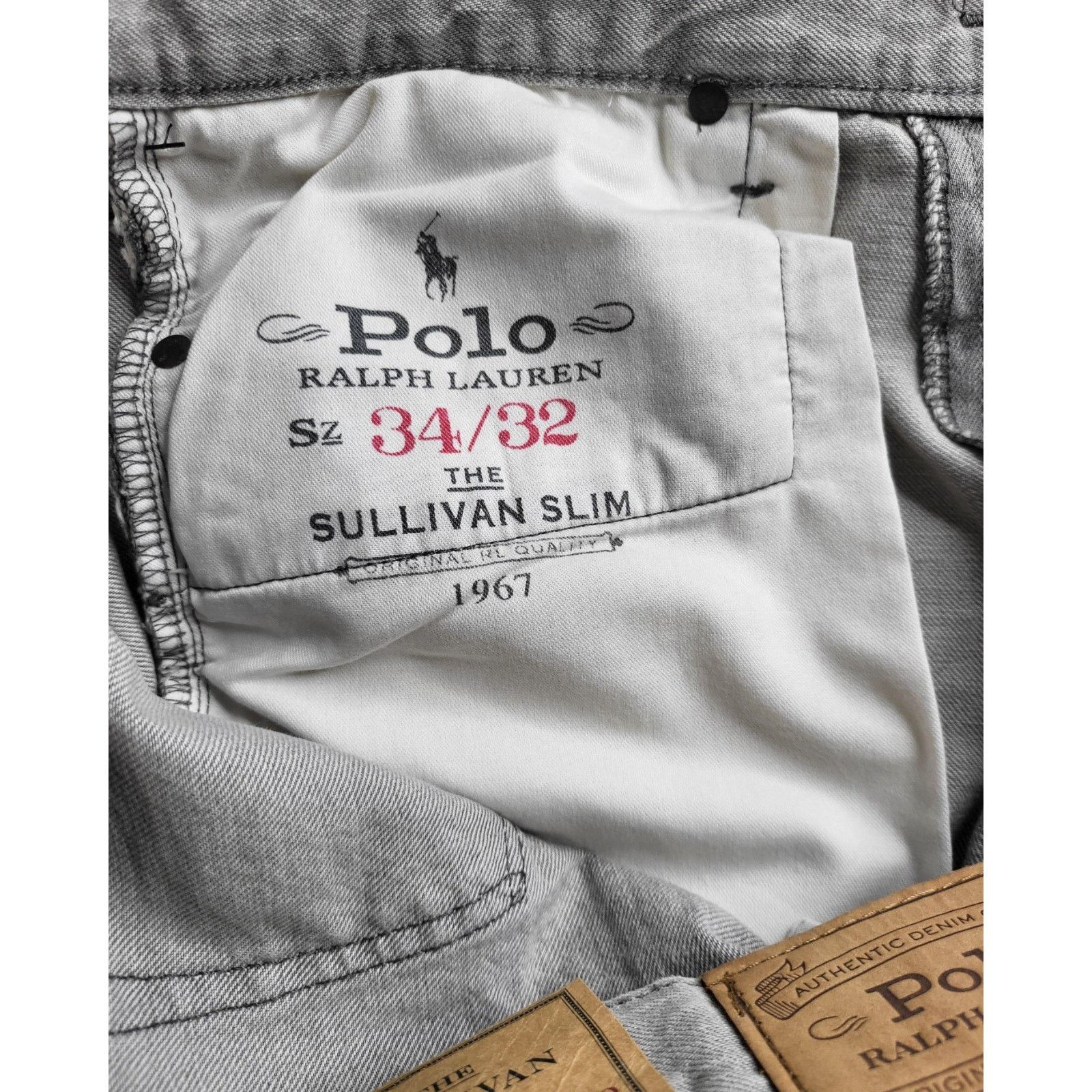 Polo Ralph Lauren NWT Polo Ralph Lauren Brennan Repaired Sullivan Slim Jeans Size US 34 / EU 50 - 9 Thumbnail
