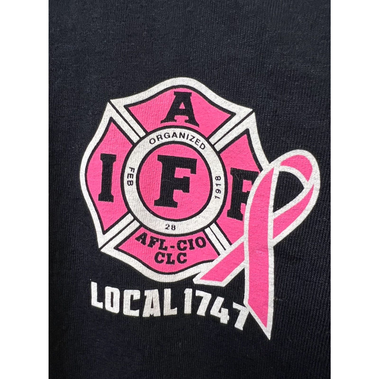 Vintage Small Puget Sound Fire T-shirt Local 1747 Fire Department Short Sleeve USA Made Unisex Adults S Blue Cotton Crew Neck Mens Womens Boys Girls Size US S / EU 44-46 / 1 - 3 Thumbnail