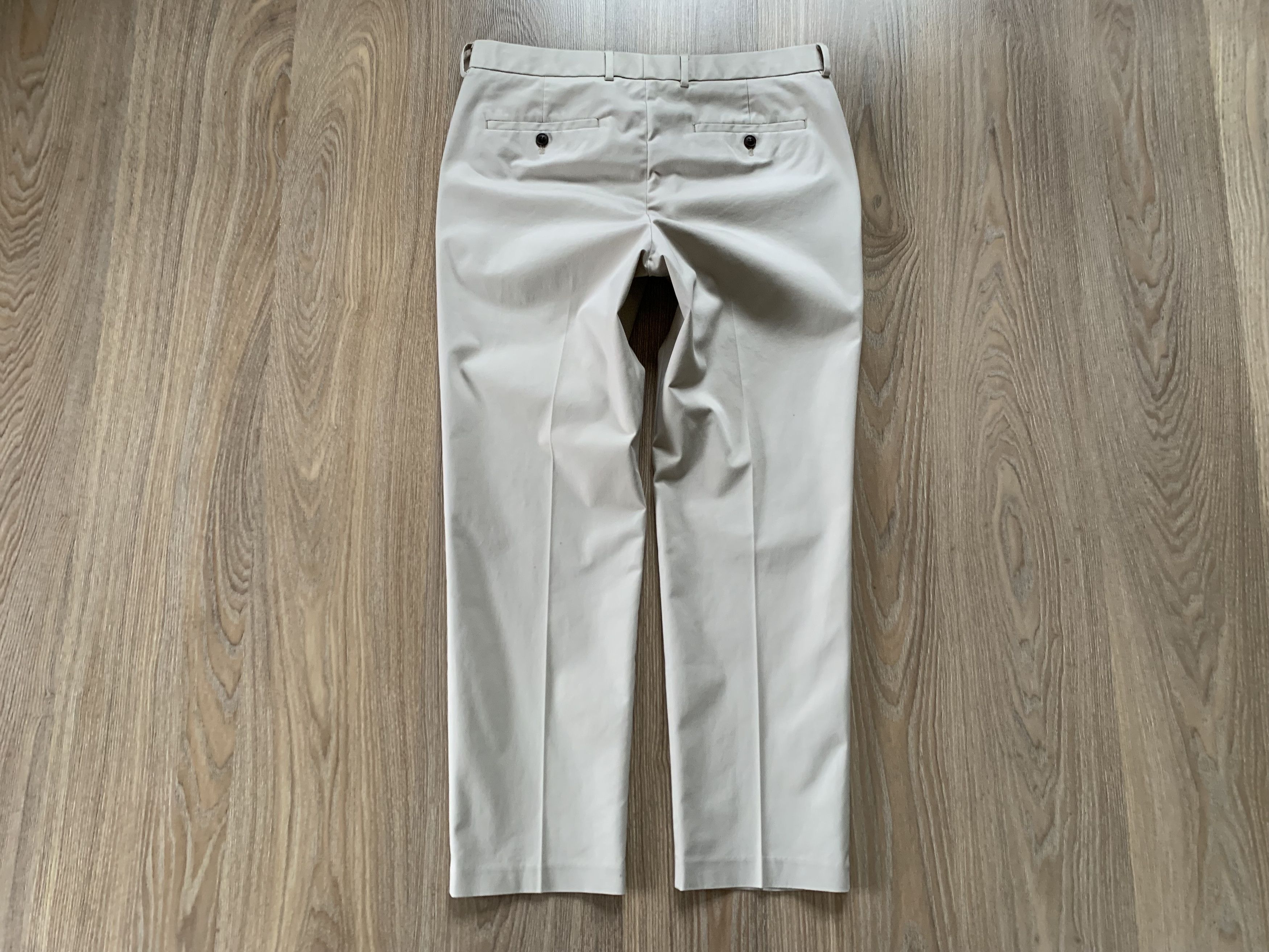 Charles Tyrwhitt × Designer Charles Tyrwhitt Slim Fit Non Iron Trousers Chino Pants Size US 34 / EU 50 - 3 Thumbnail