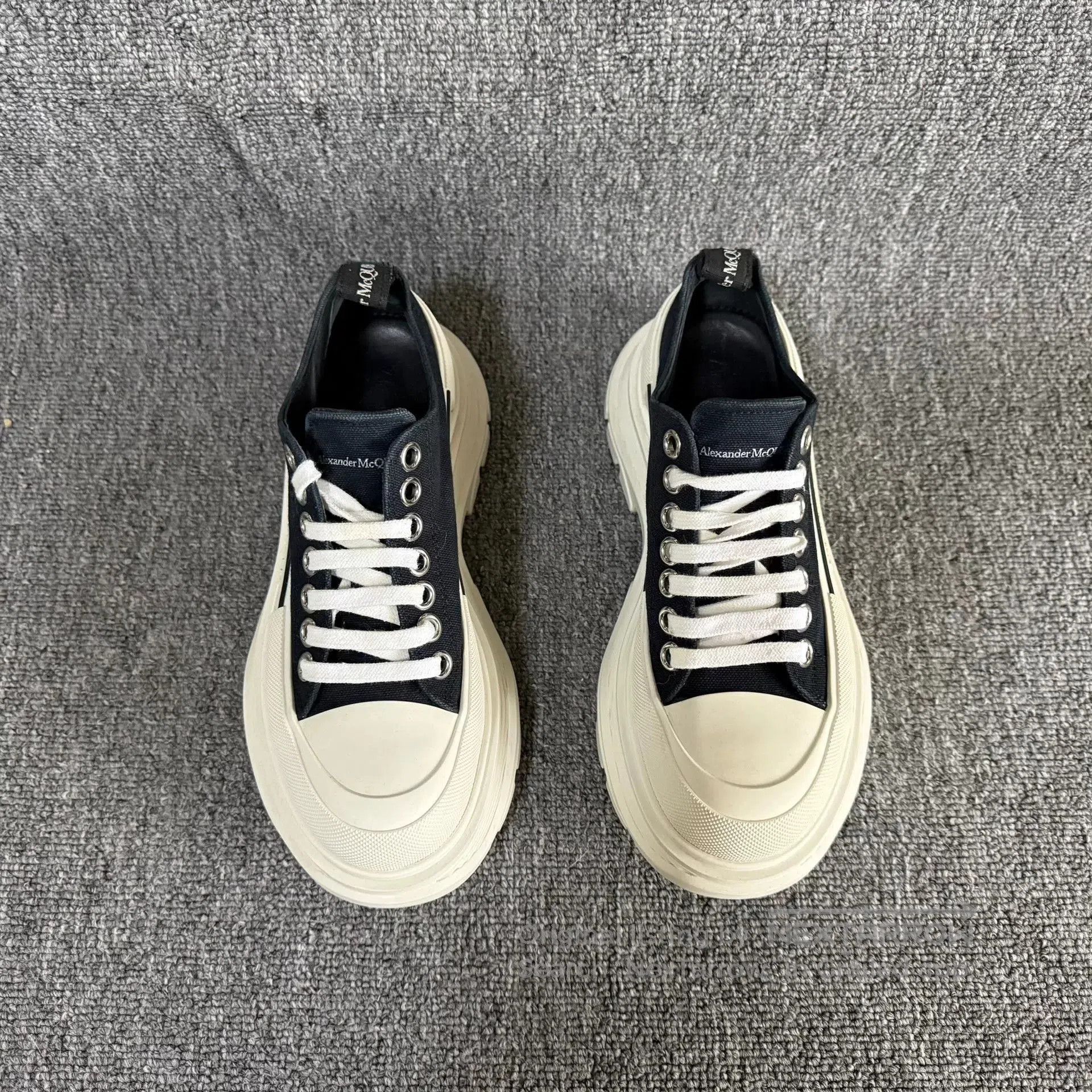 Alexander McQueen Alexander McQueen Platform Canvas Shoes. Size US 6 / IT 36 - 3 Thumbnail