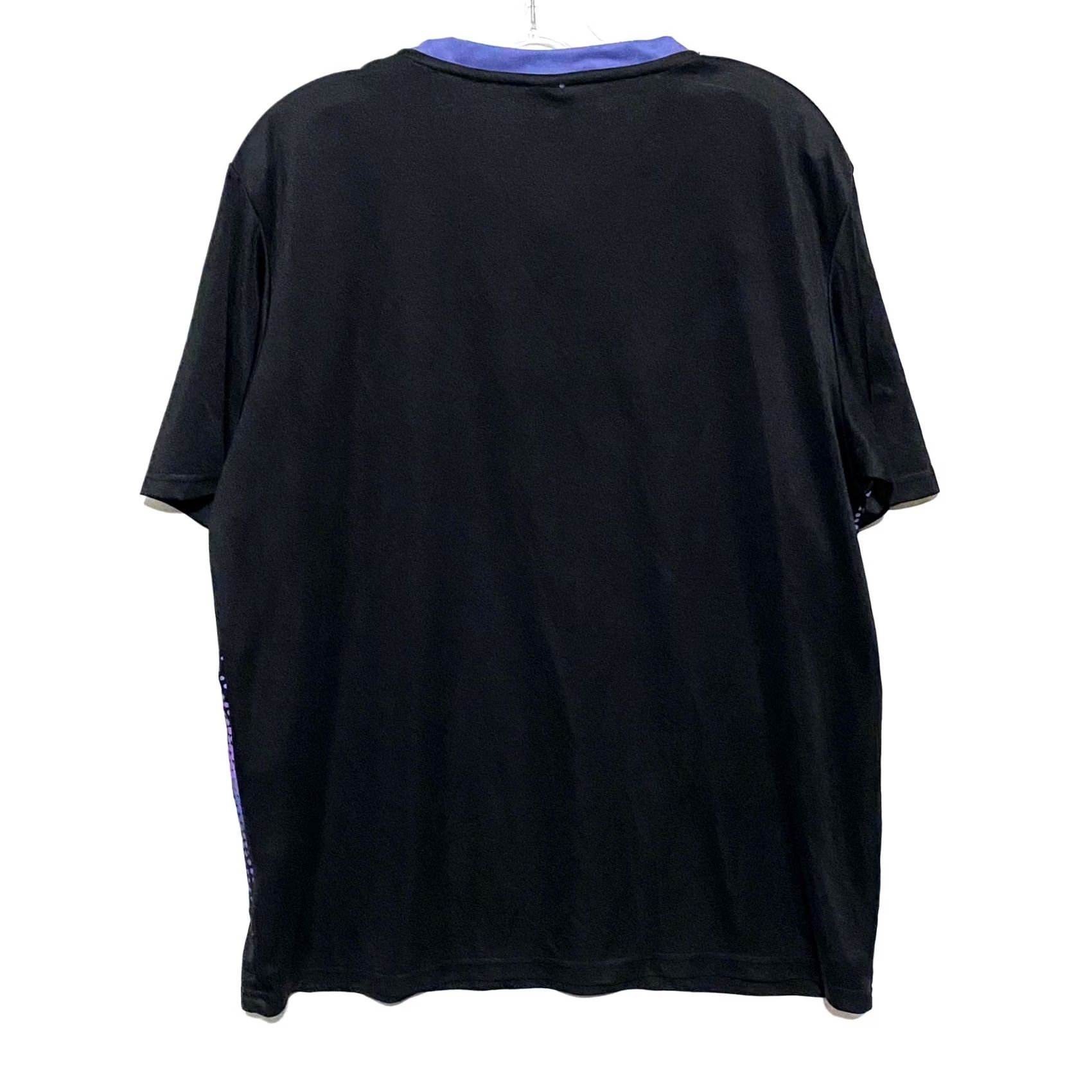 Vintage Real Madrid Shirt Men L Black Purple Athletic Sporty Screen Print Size US L / EU 52-54 / 3 - 3 Thumbnail