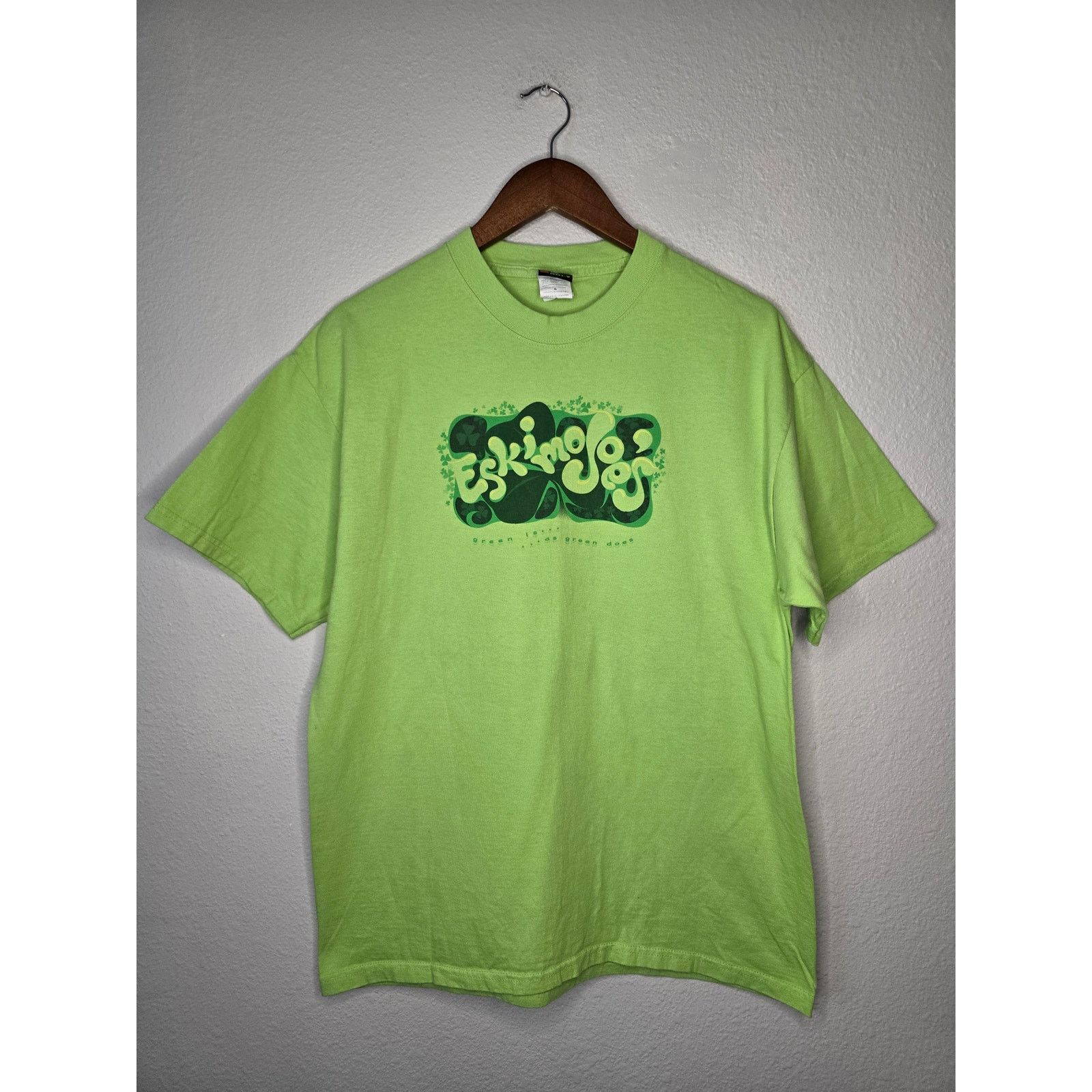 Vintage Vintage Eskimo Joe St Patricks Day Shirt Mens Shamrock Tee L Size US L / EU 52-54 / 3 - 1 Thumbnail