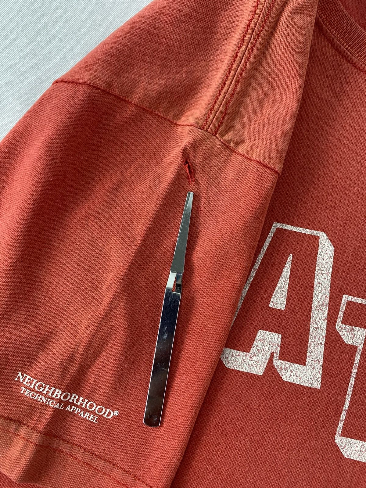 Neighborhood Hype Neighborhood Technical Apparel Satan Spell Out Tee Size US M / EU 48-50 / 2 - 13 Thumbnail