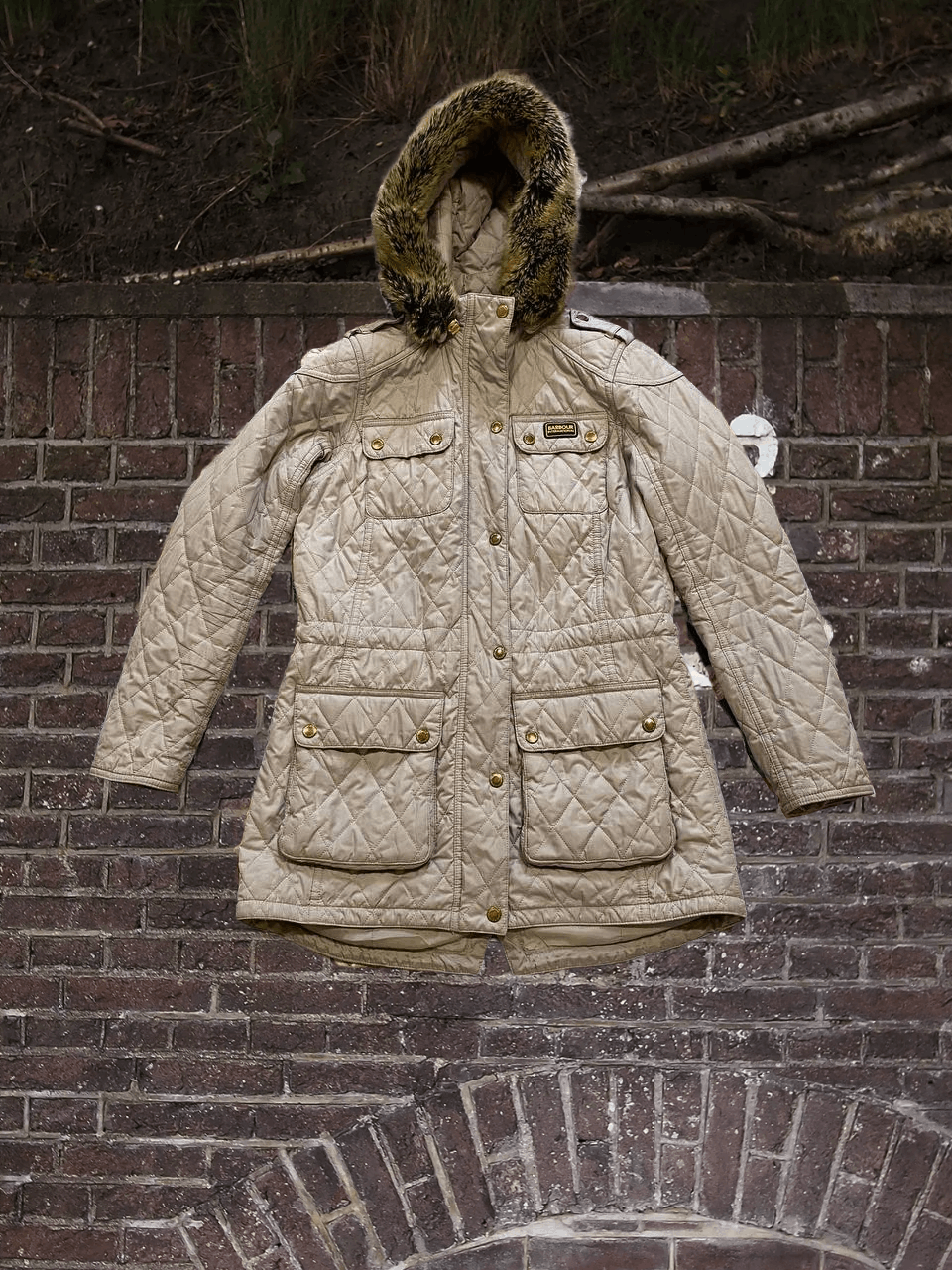Barbour vintage jacket Barbour logo Streetwear Y2K Size M / US 6-8 / IT 42-44 - 1 Thumbnail