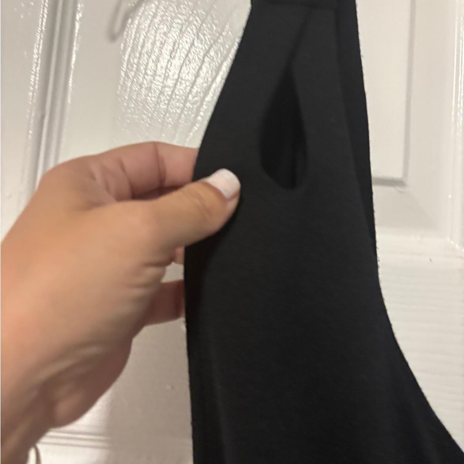 Other Elegant Black Sleeveless Dress Size M / US 6-8 / IT 42-44 - 2 Thumbnail