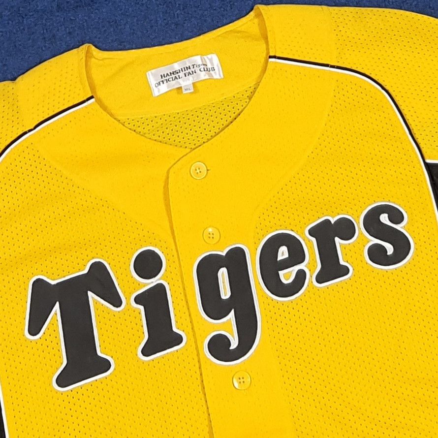 Mizuno Hanshin Tigers Japan Baseball Jersey Mizuno C294N28 Size US M / EU 48-50 / 2 - 2 Thumbnail