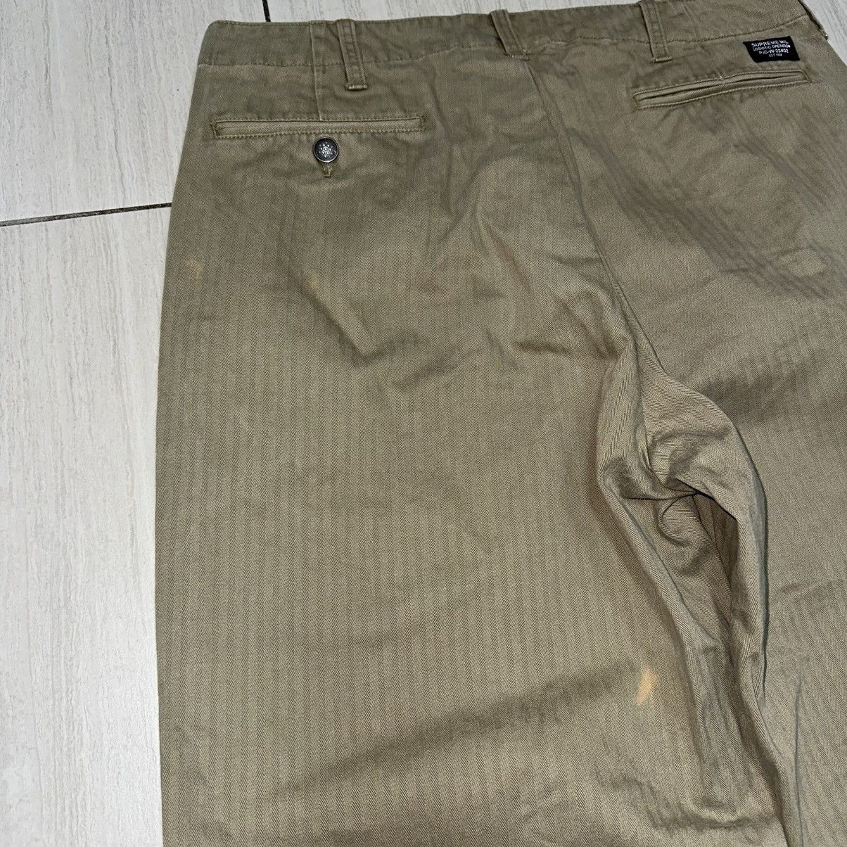 Supreme Supreme Baggy Fatigue Trousers Size US 34 / EU 50 - 7 Thumbnail