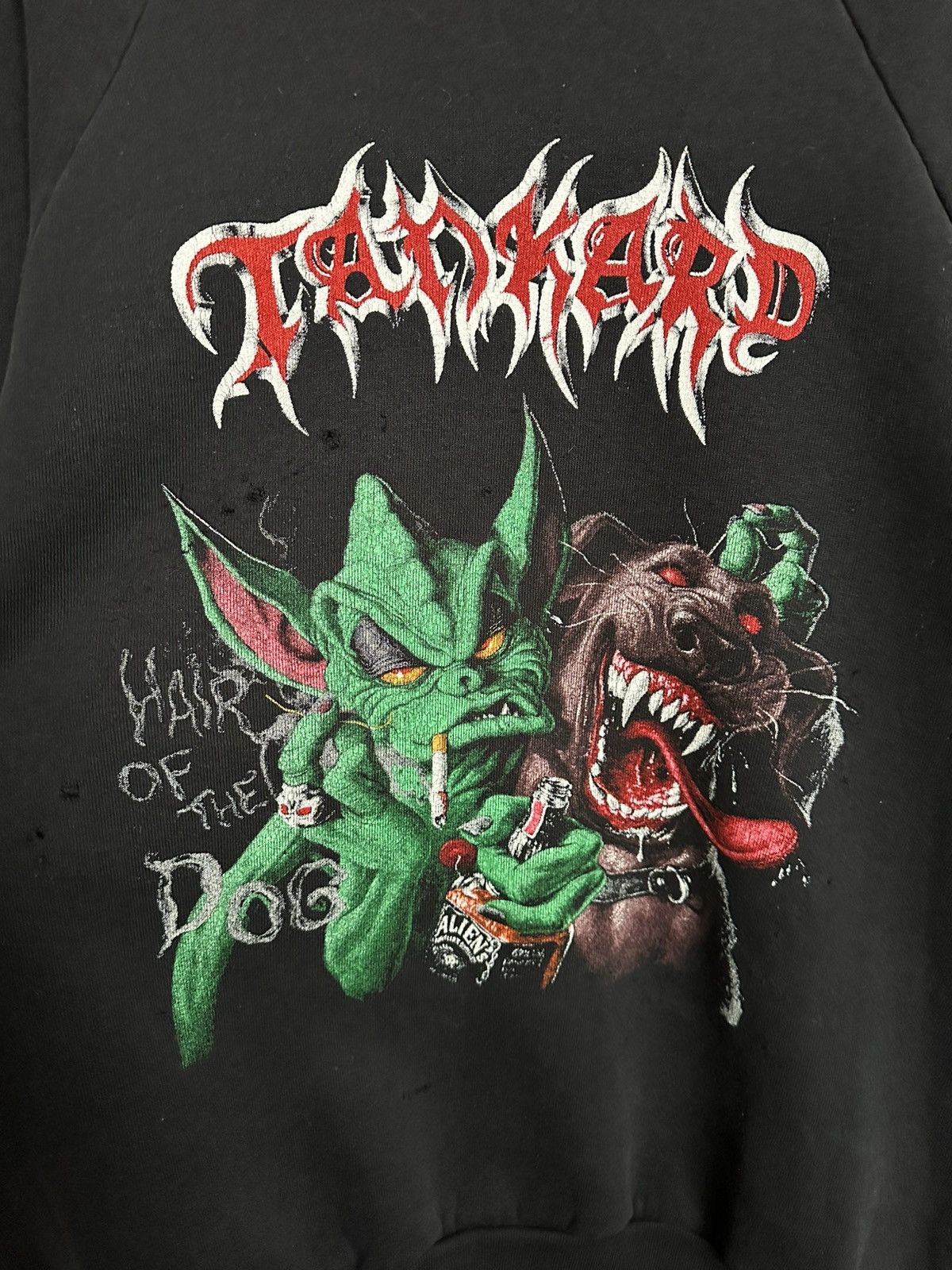 Band Tees Tankard Hair Of The Dog Vintage Rock Band Sweatshirt 90s Size US L / EU 52-54 / 3 - 5 Thumbnail