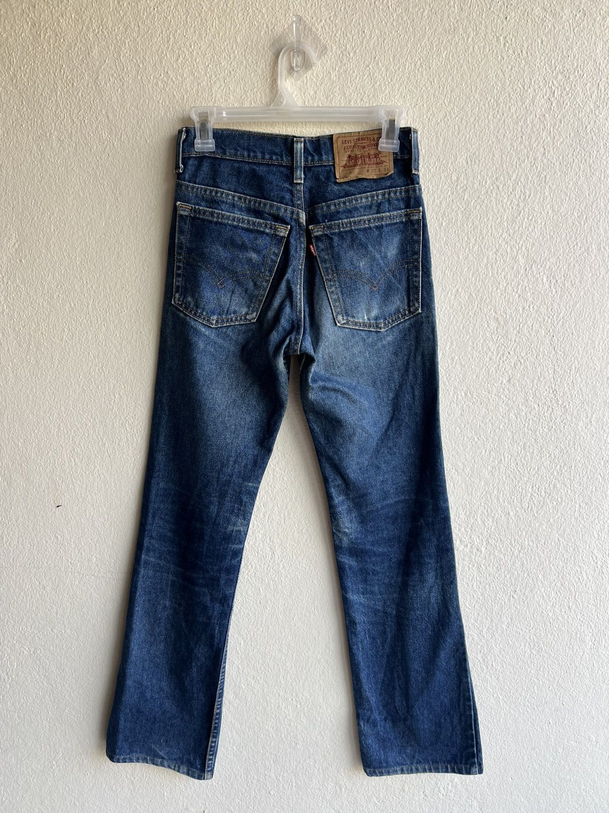 Levi's Vintage 1994 Levi’s 517 Distressed Denim Bootcut Jeans Size US 27 - 25 Thumbnail