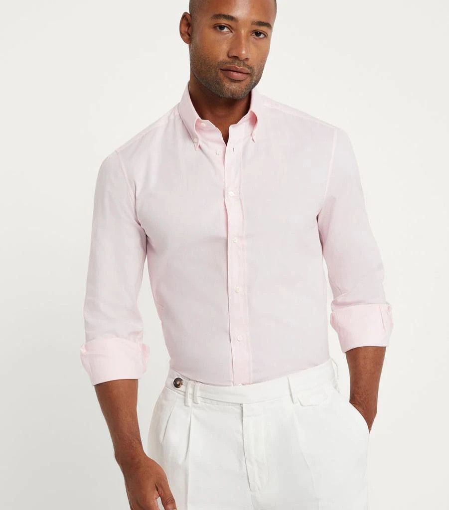 Brunello Cucinelli o1la1rc1a0425 Shirt in Pink Size US S / EU 44-46 / 1 - 4 Thumbnail