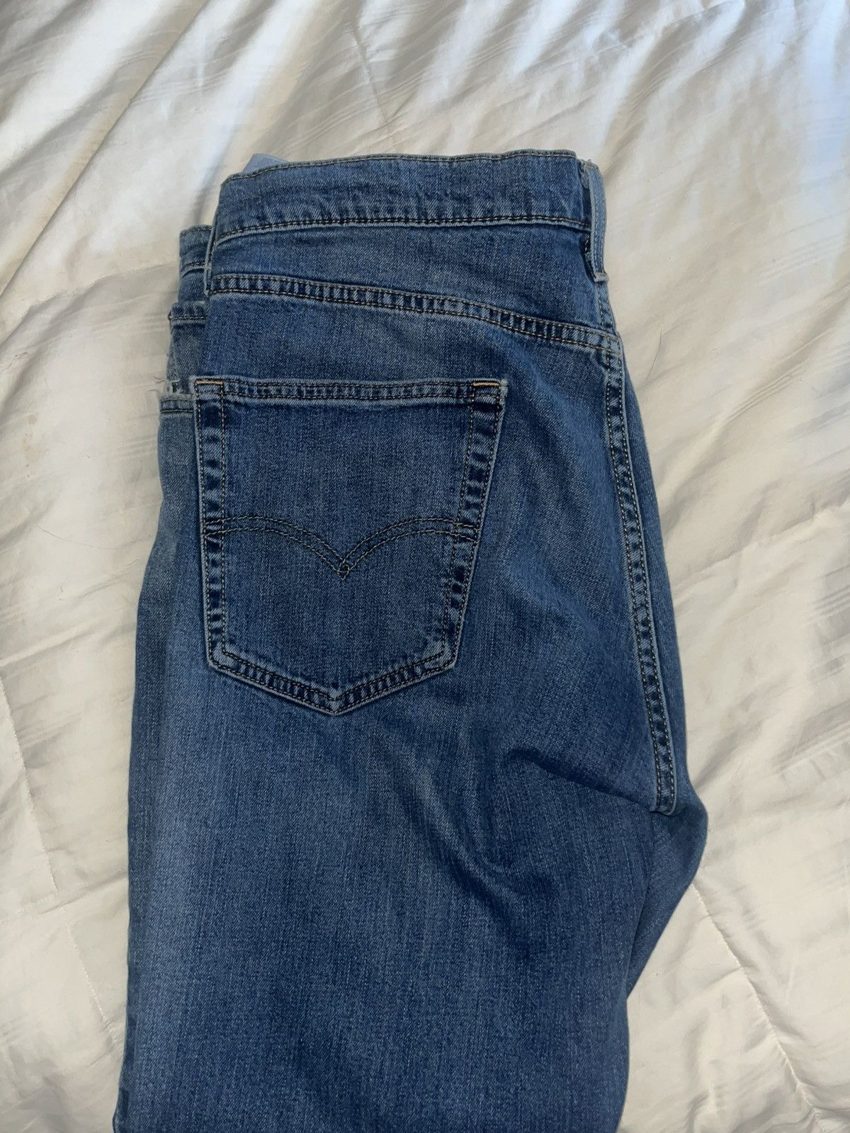 Levi's Levis Blue Jeans Size US 40 / EU 56 - 4 Thumbnail