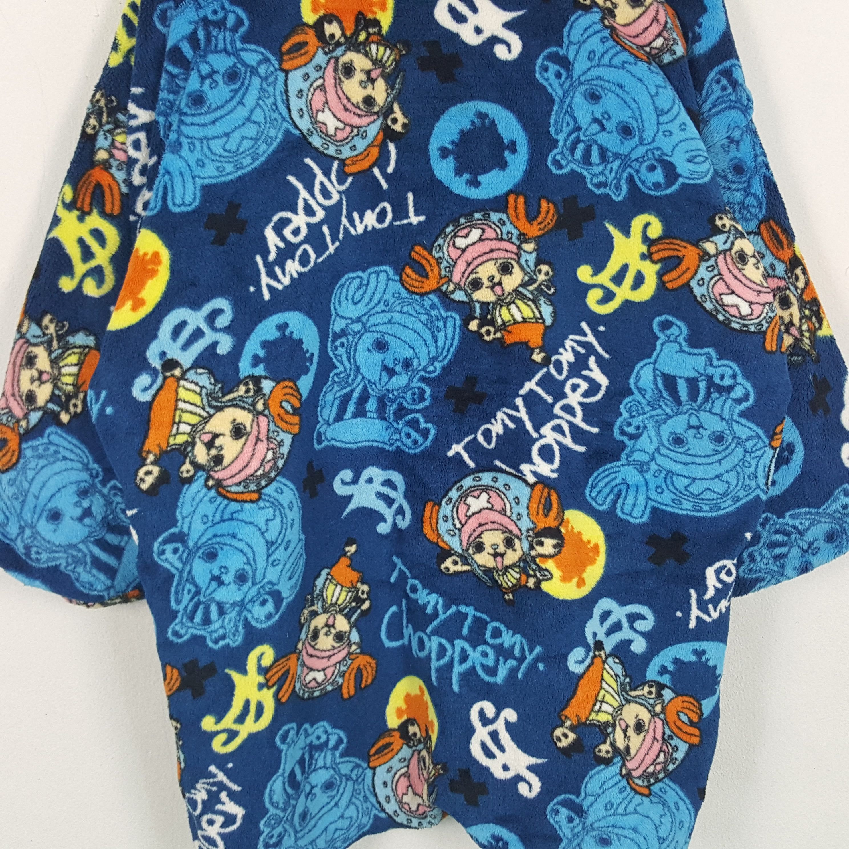 Japanese Brand × One Piece × Vintage Vintage One Piece Japanese Anime Character Kimono Jacket Size US L / EU 52-54 / 3 - 4 Thumbnail