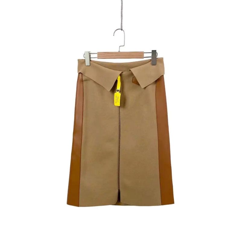 Louis Vuitton Louis Vuitton Color-Blocked High-Waisted Skirt 0089 Size US 26 / EU 42 - 1 Thumbnail