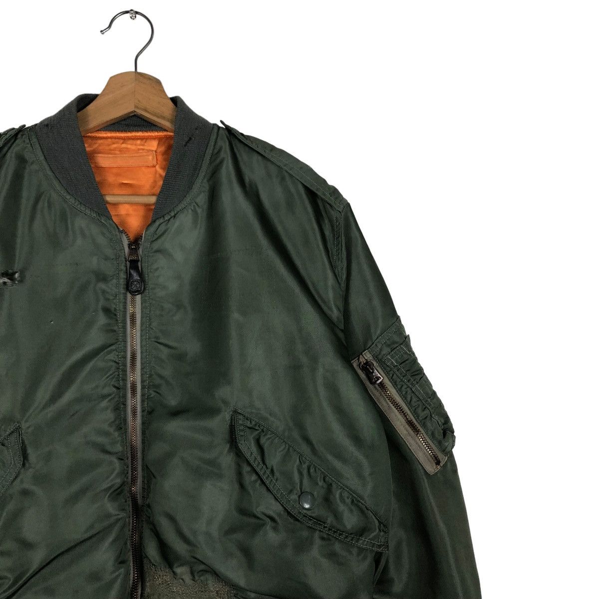 Vintage VINTAGE FLY RIOT RIOT BOMBER JACKET SKYLINE TOYO ENTERPRISE Size US L / EU 52-54 / 3 - 8 Thumbnail