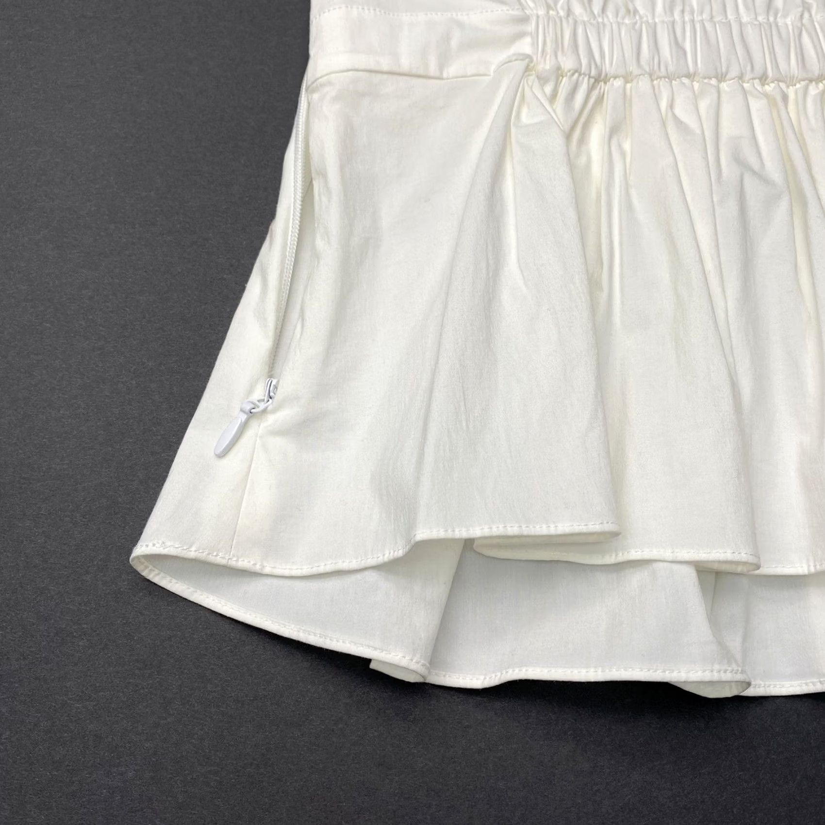 Rebecca Taylor Rebecca Taylor Shirt Sleeveless White 2 Casual Women Knit Cotton Button Crew Neck 2 White SL Poplin Wrap Top Milk 106 Size XS / US 0-2 / IT 36-38 - 3 Thumbnail