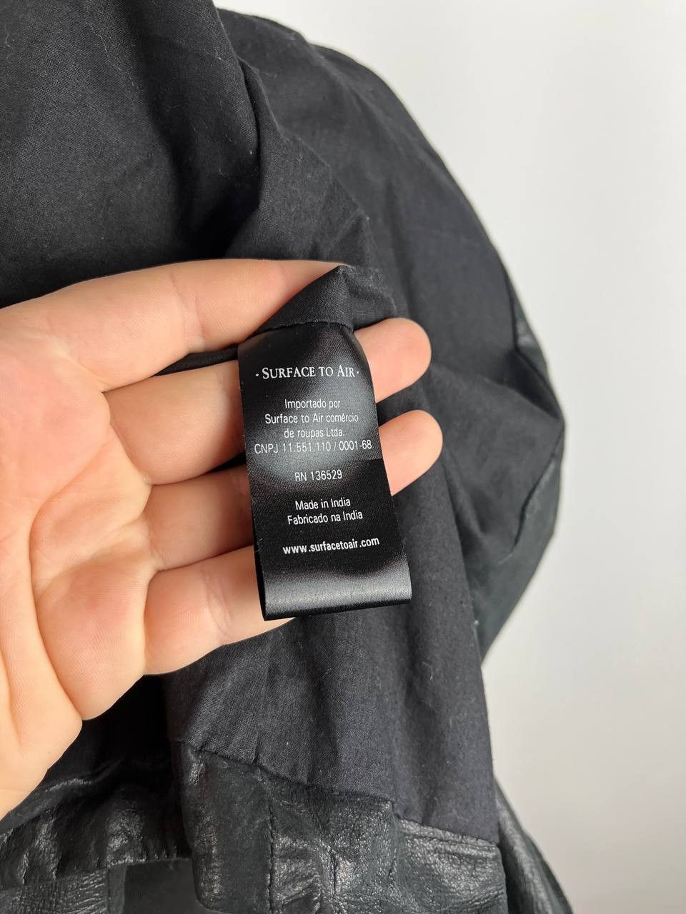 Surface To Air Rare Surface To Air x Kim Gordon Leather Biker Jacket Size XS / US 0-2 / IT 36-38 - 11 Thumbnail