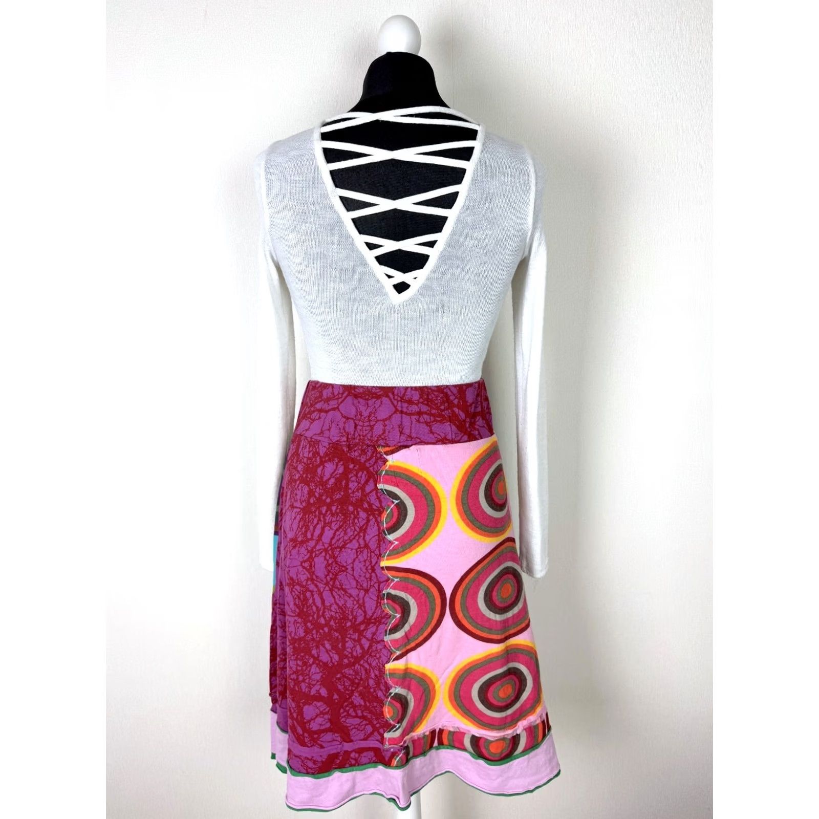Desigual Desigual Skirt L Womens Multicoloured Knee Length Skirt Size 36" / US 14 / IT 50 - 4 Thumbnail