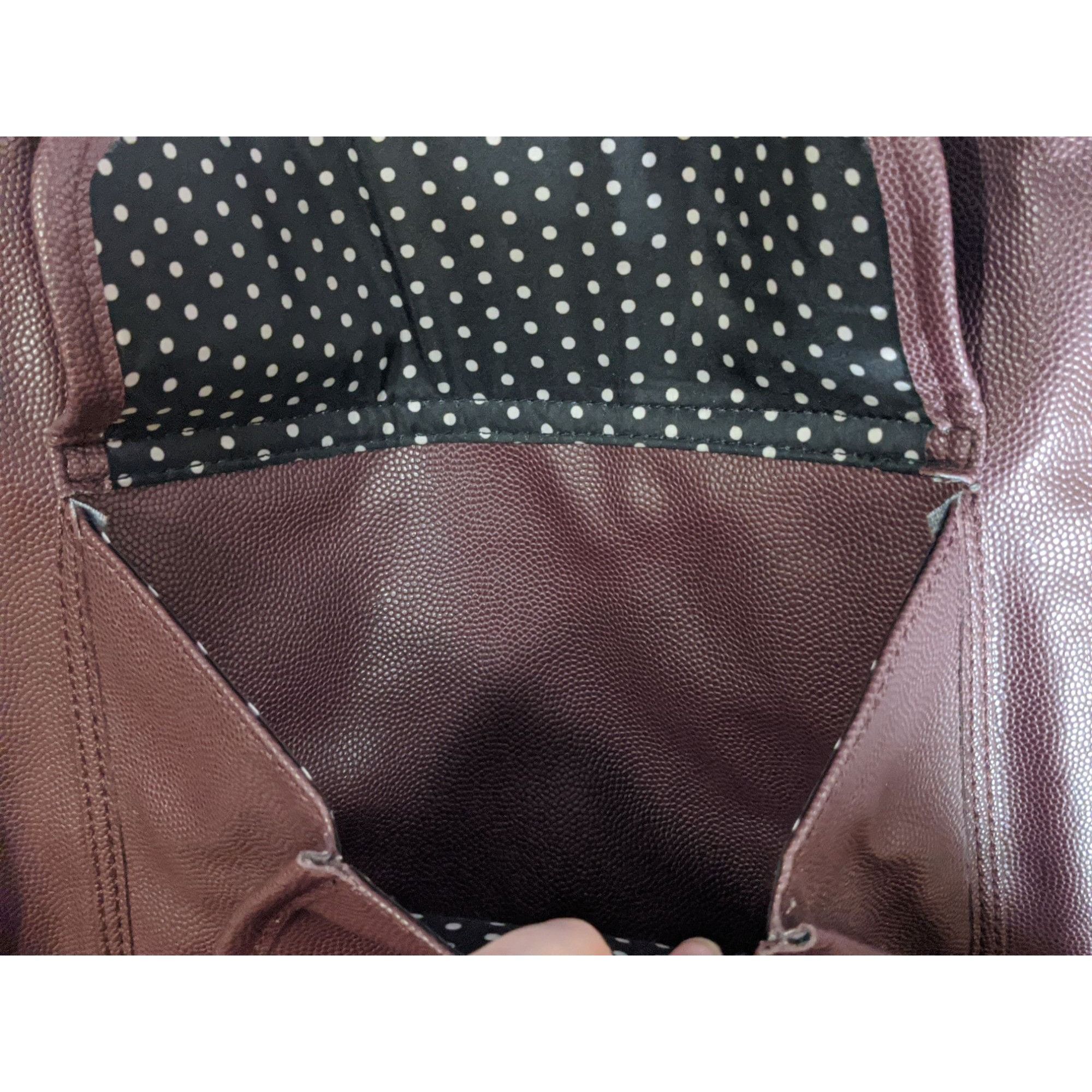 Other Lulu By Lulu Guinness Purple Tote Bag With Bow Detail Polka Size ONE SIZE - 6 Thumbnail