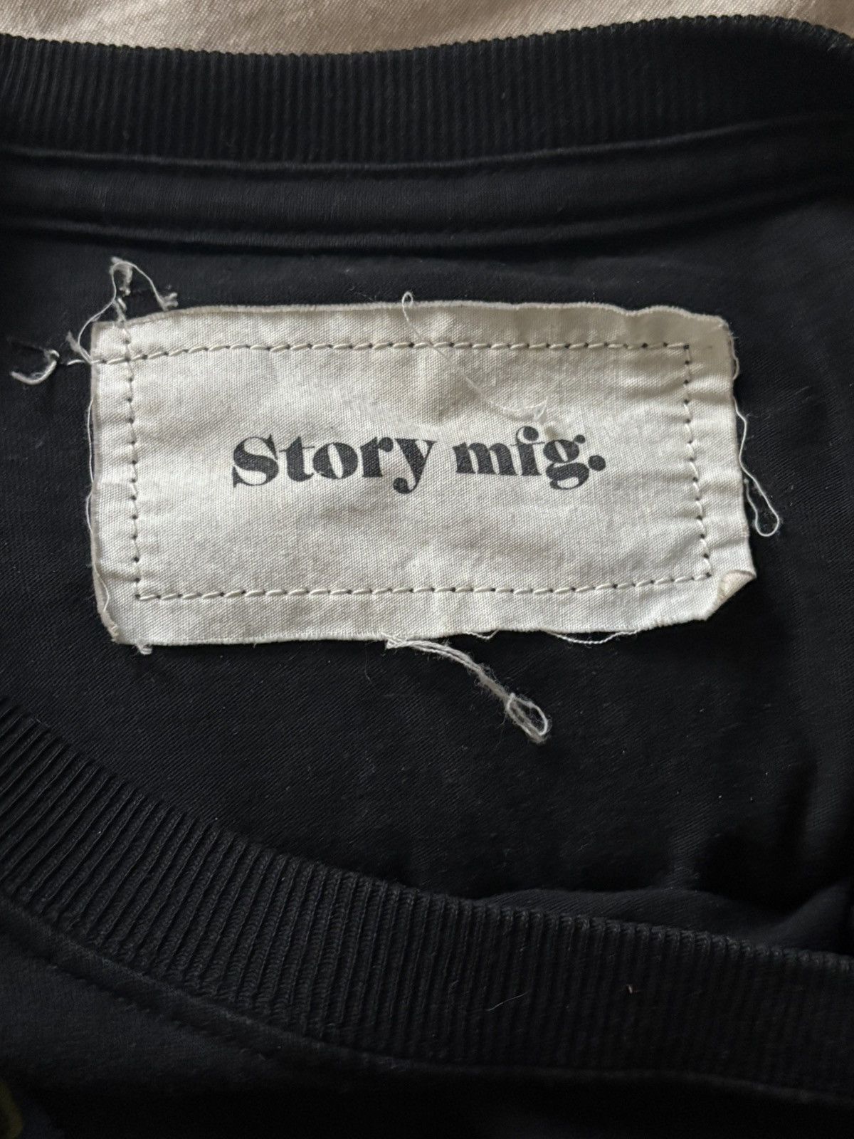 Story Mfg. Story Mfg Long Sleeve Stamp T-Shirt Size US L / EU 52-54 / 3 - 3 Thumbnail
