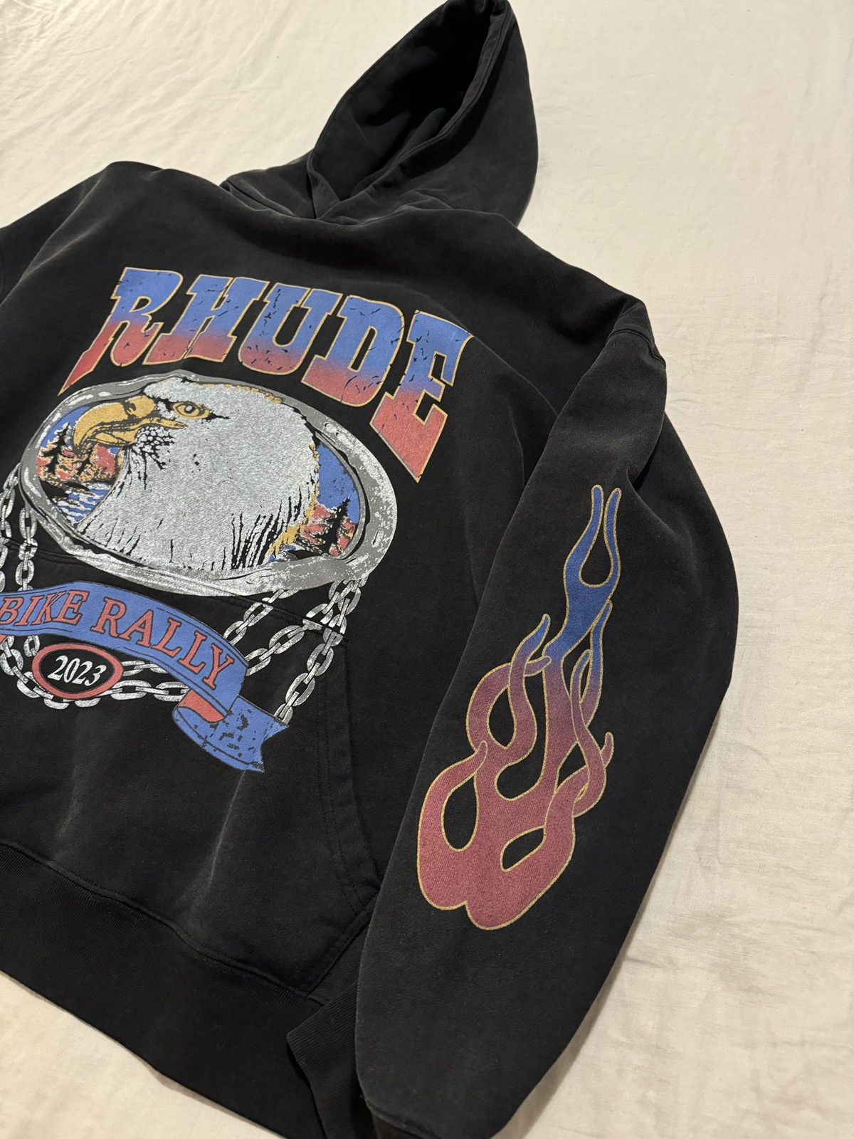 Rhude RHUDE - SCREAMING EAGLE HOODIE Size US XL / EU 56 / 4 - 2 Thumbnail