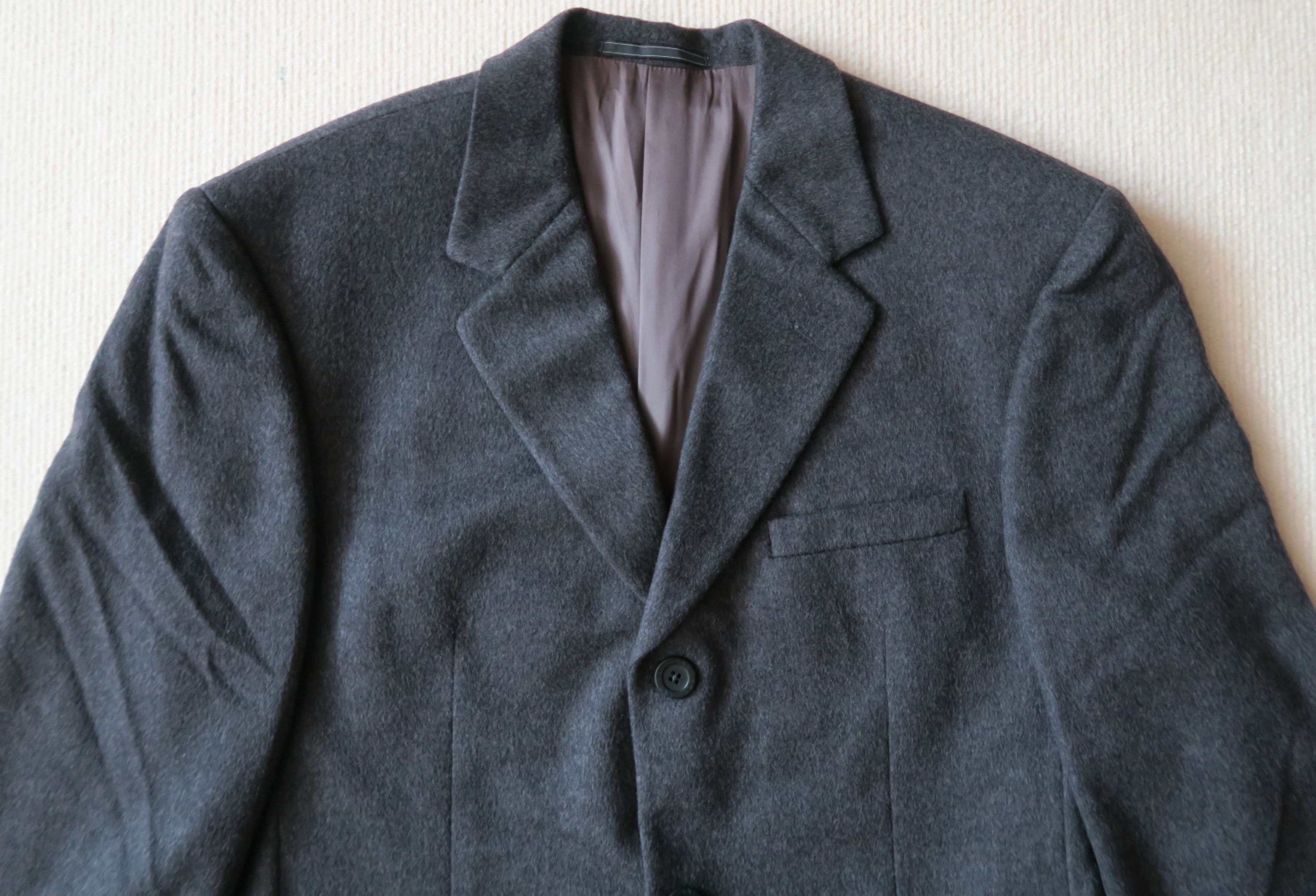 Versace Versace V2 Grey Wool & Cashmere Blazer Size US M / EU 48-50 / 2 - 5 Thumbnail