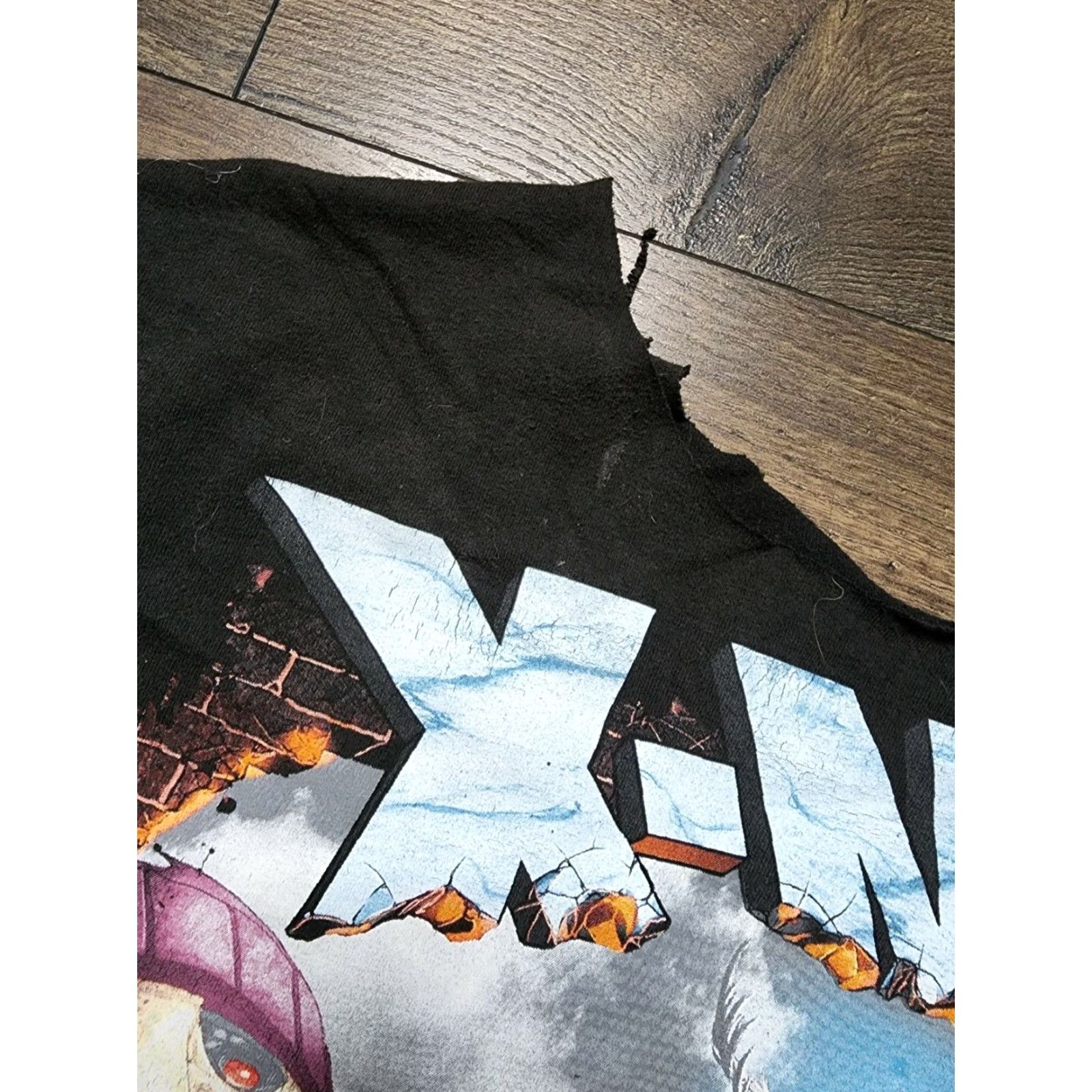 Vintage VINTAGE Marvel X-Men Astonishing Comic Graphic T-Shirt Distressed Black Mens L Size US L / EU 52-54 / 3 - 4 Thumbnail
