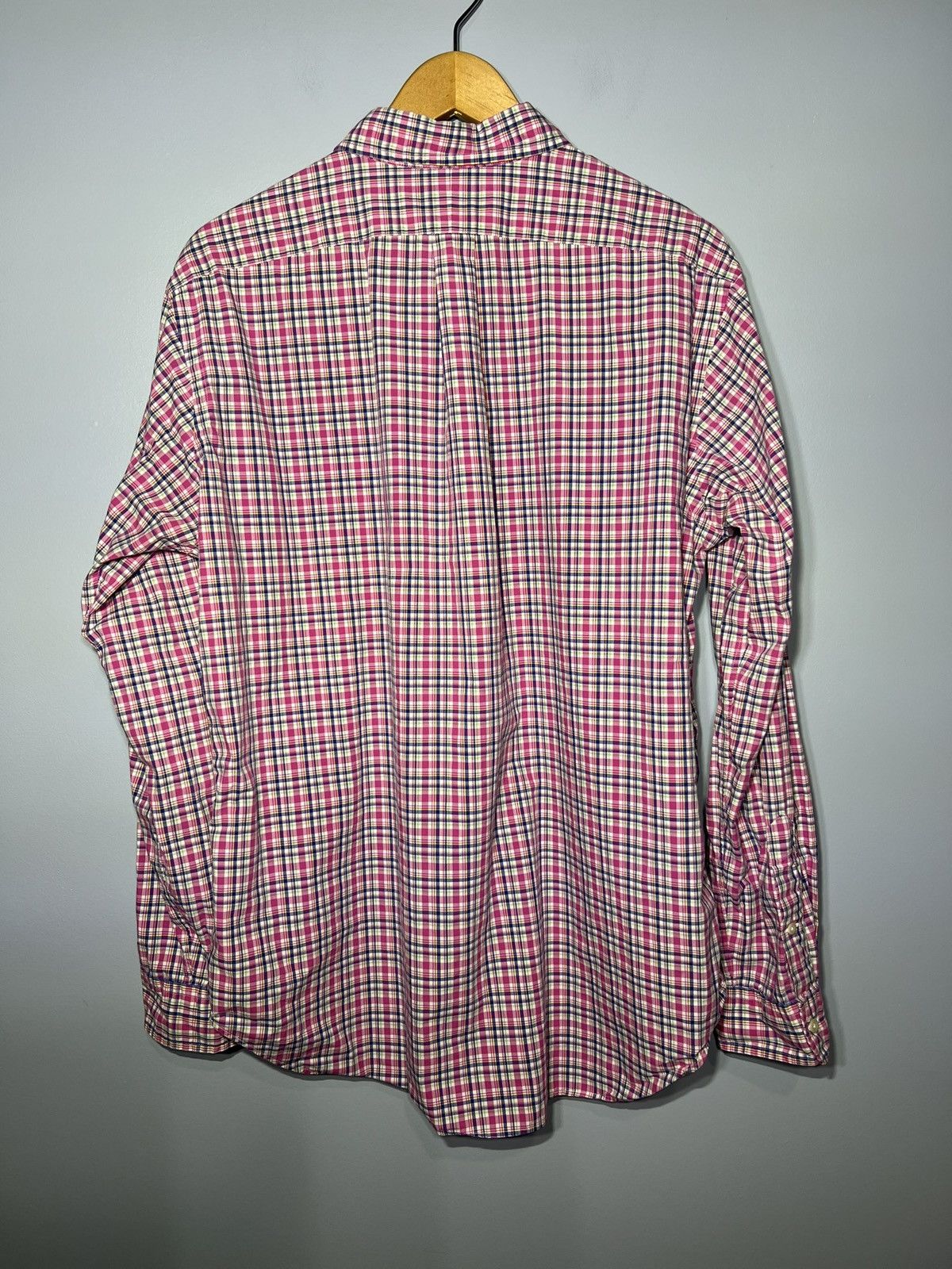 Polo Ralph Lauren Polo Ralph Lauren Sz L Classic Fit Multicolor Pink Plaid Size US L / EU 52-54 / 3 - 4 Thumbnail