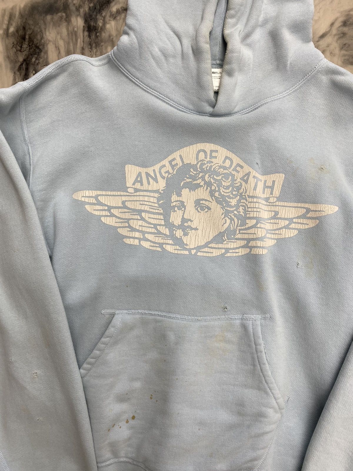 Saint Michael Saint Michael angel of death hoodie light blue small Size US S / EU 44-46 / 1 - 2 Thumbnail