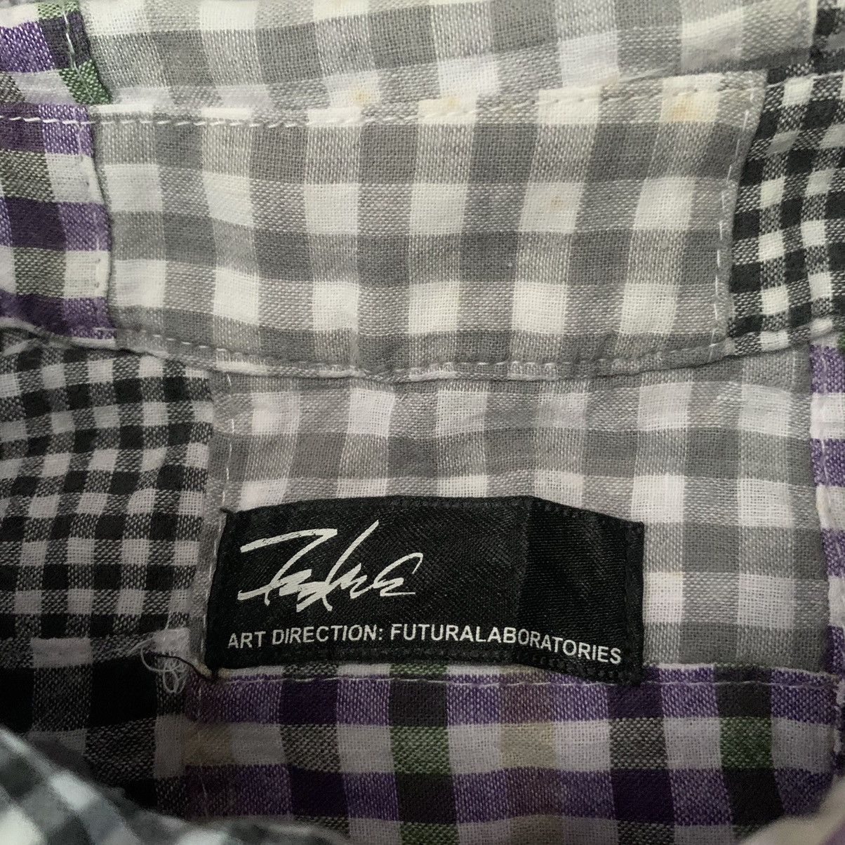 Futura 🔥FUTURA LAB EMBROIDERY LOGO PATCH WORK SHIRT Size US L / EU 52-54 / 3 - 7 Thumbnail