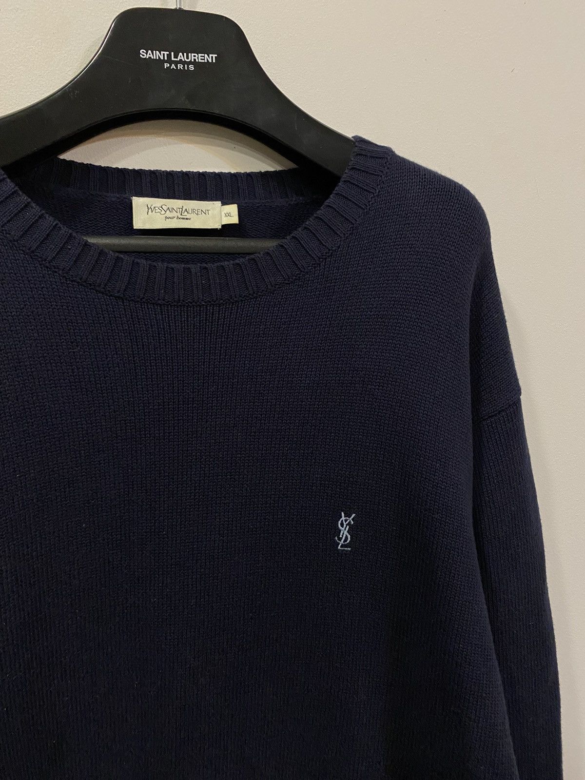 Yves Saint Laurent YSL Sweater Knit Old Money Size US XXL / EU 58 / 5 - 8 Thumbnail