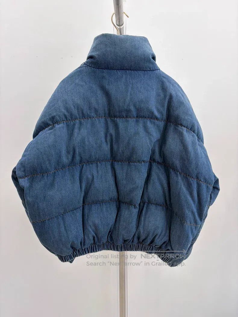 Chanel Chanel Blue denim down jacket Size S / US 4 / IT 40 - 2 Thumbnail