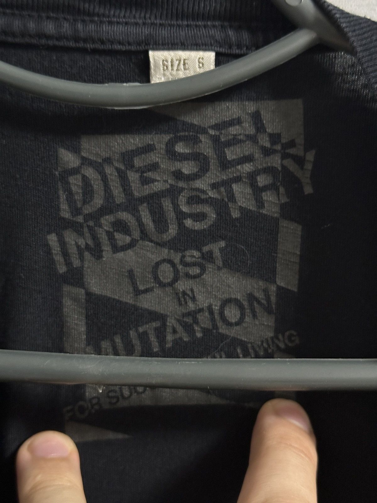 Diesel Rare T-Shirt Diesel Industry Lost In Mutation Luxury Size US S / EU 44-46 / 1 - 6 Thumbnail
