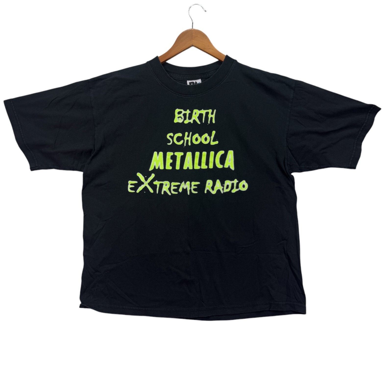 The Unbranded Brand VTG Mandatory Metallica Birth School 104.1 Rock Radio XL Size US XL / EU 56 / 4 - 1 Thumbnail