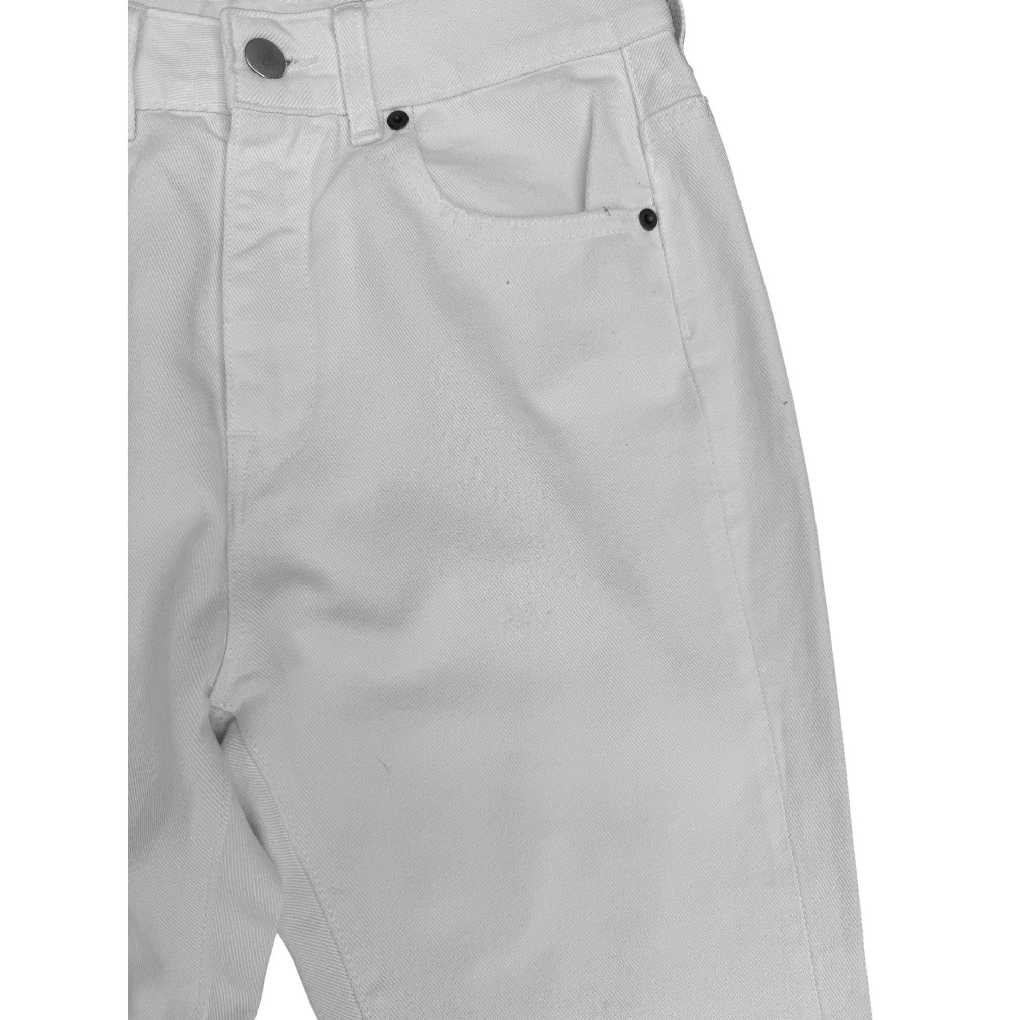 Maison Margiela White denim jeans Size 28" / US 6 / IT 42 - 4 Thumbnail
