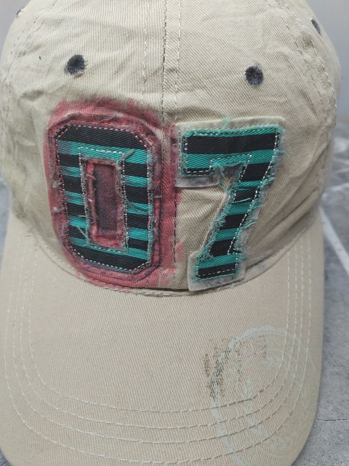 Japanese Brand Vintage 07 Distressed Style Cap Hat Size ONE SIZE - 3 Thumbnail