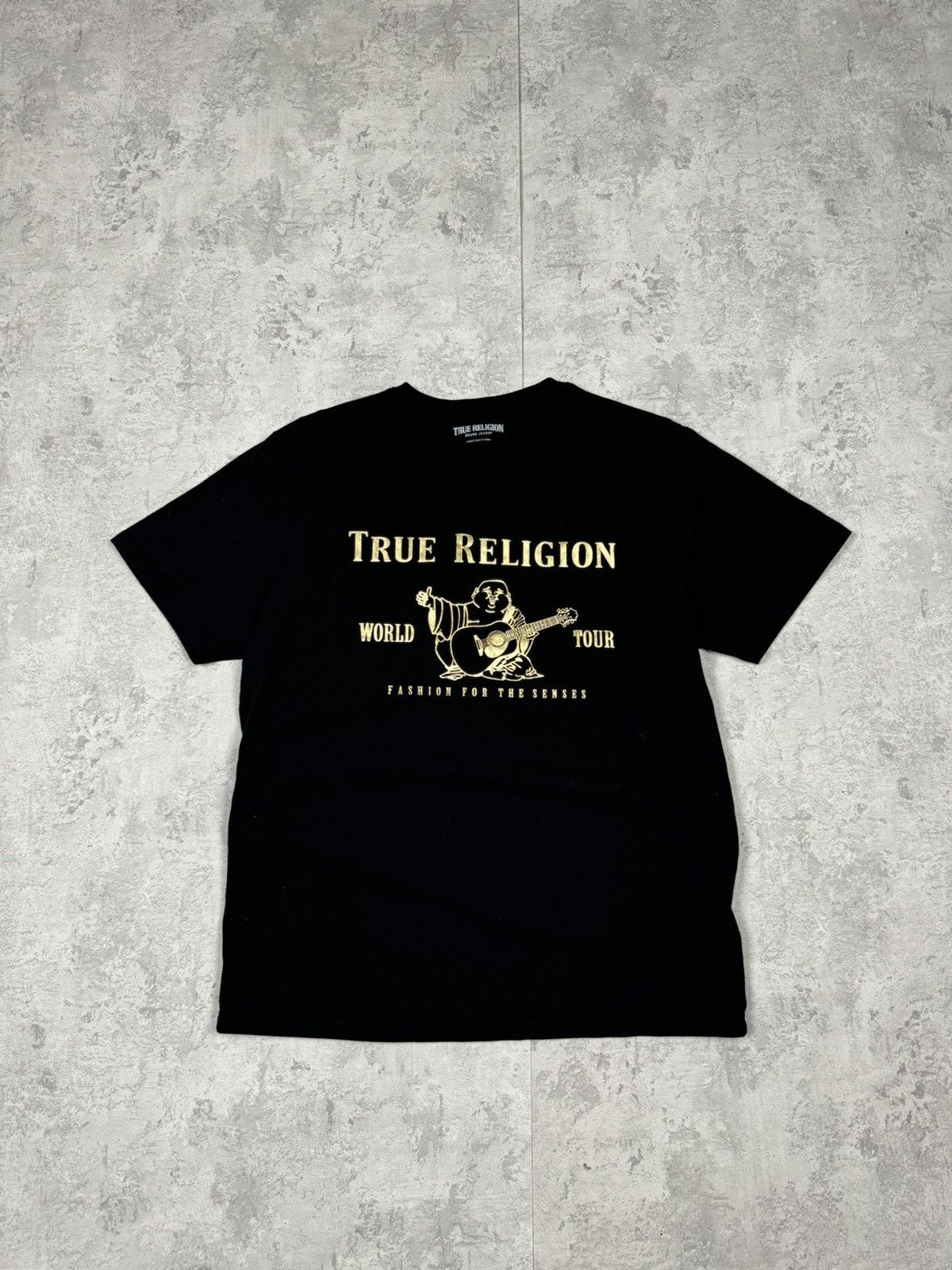True Religion True Religion Y2K Buddha Big Gold Logo Size L Size US L / EU 52-54 / 3 - 1 Thumbnail