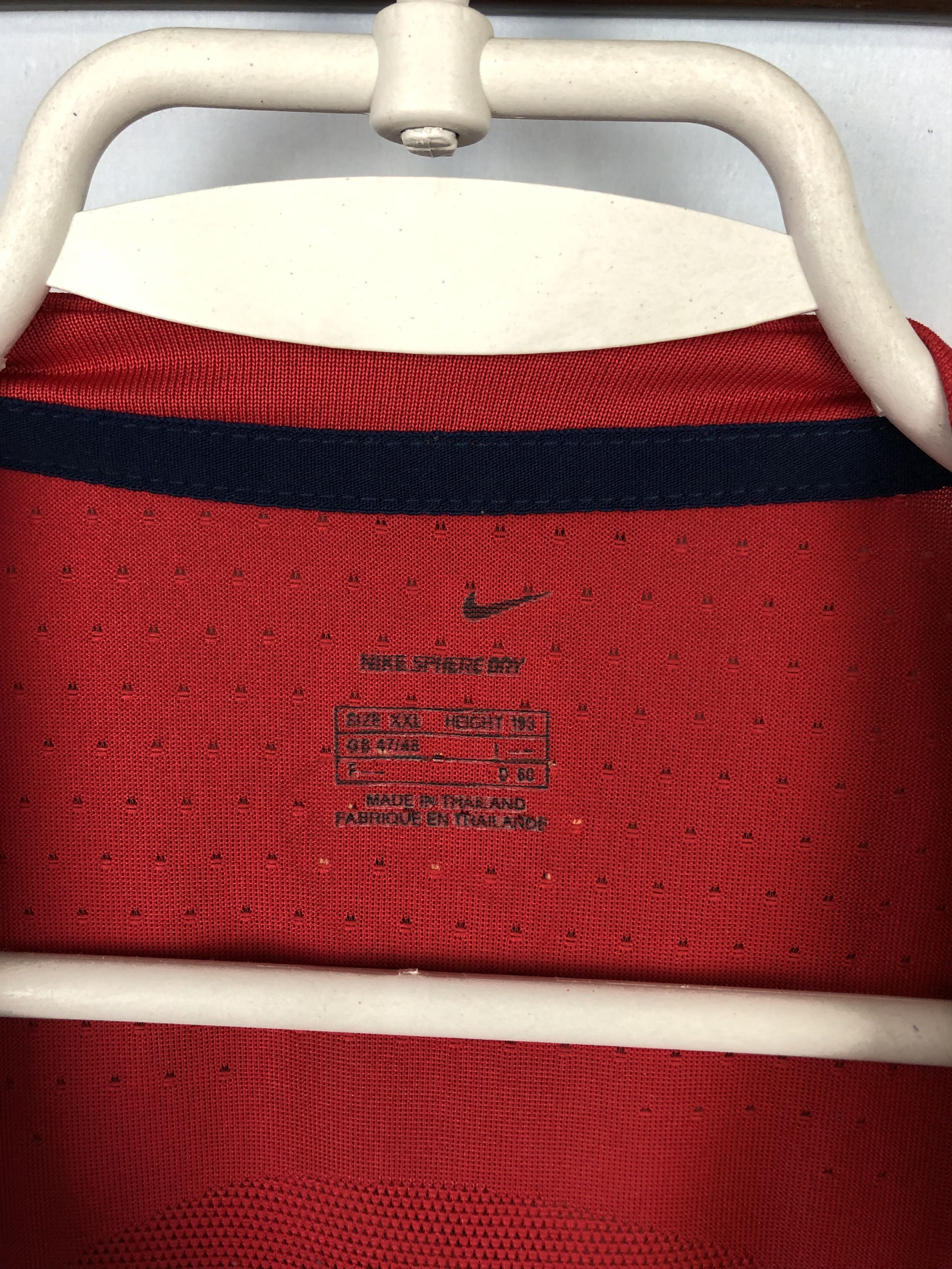Nike Vintage Nike Arsenal o2 Football Shirt Soccer Train Tee Hype Size US XXL / EU 58 / 5 - 9 Thumbnail