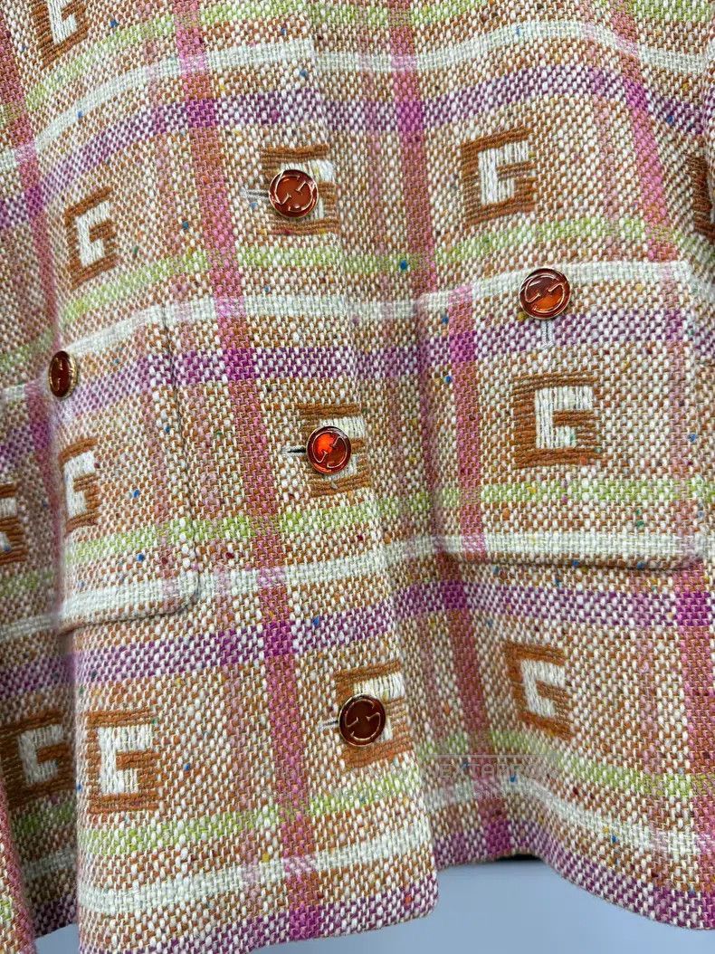 Gucci Gucci Colourful tweed jacket Size S / US 4 / IT 40 - 2 Thumbnail