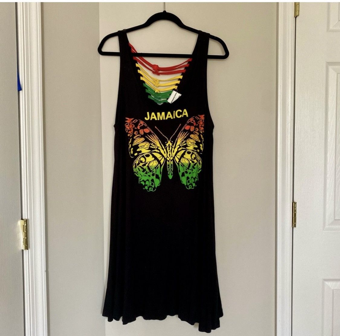 Other SLEEVELESS JAMAICA TROPICAL STRAPPY DRESS SIZE L/XL Size L / US 10 / IT 46 - 1 Thumbnail