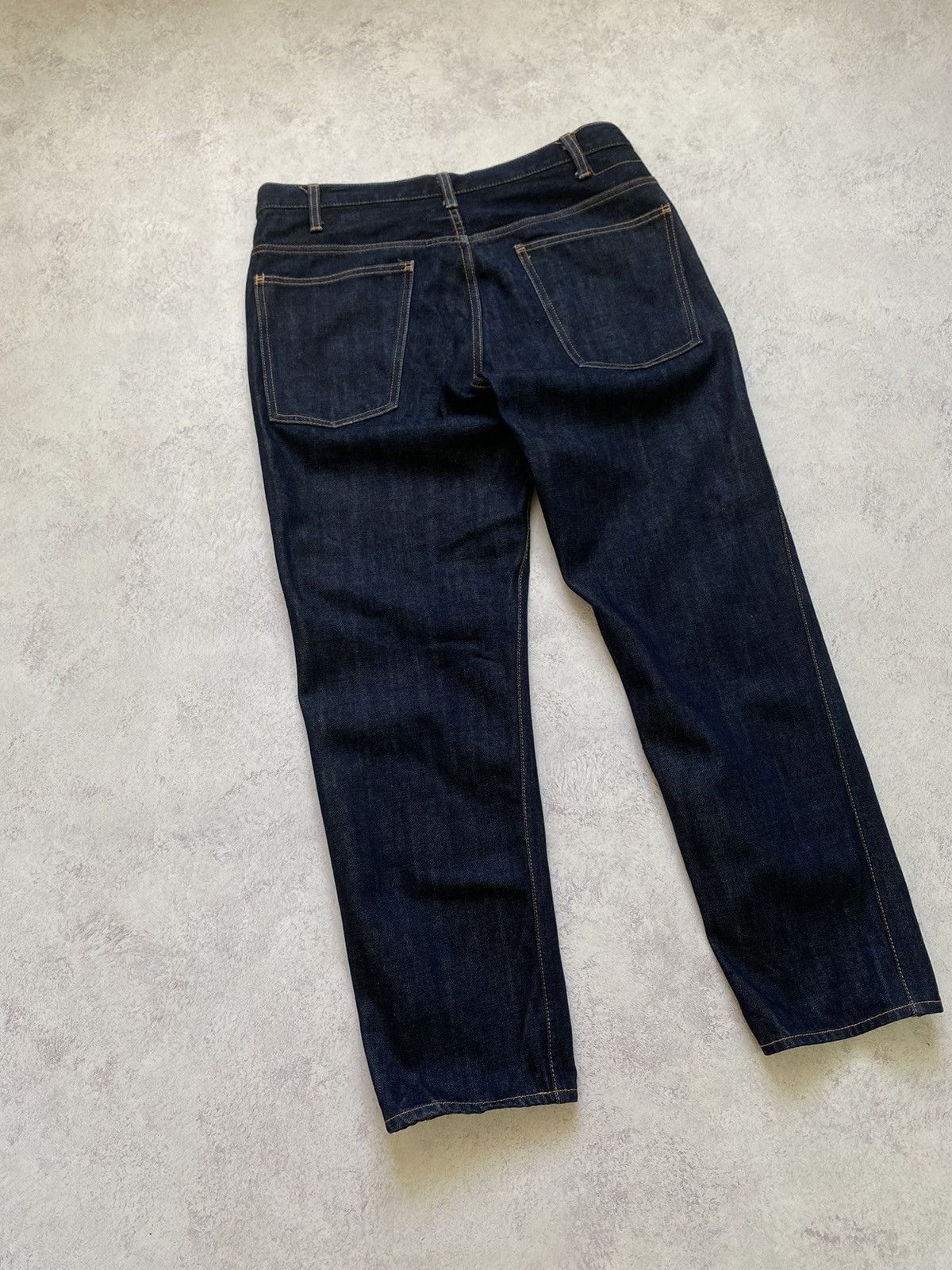 Unused Japanese Men’s Unused Denim Dark Blue Pants Size 3 Size US 32 / EU 48 - 12 Thumbnail