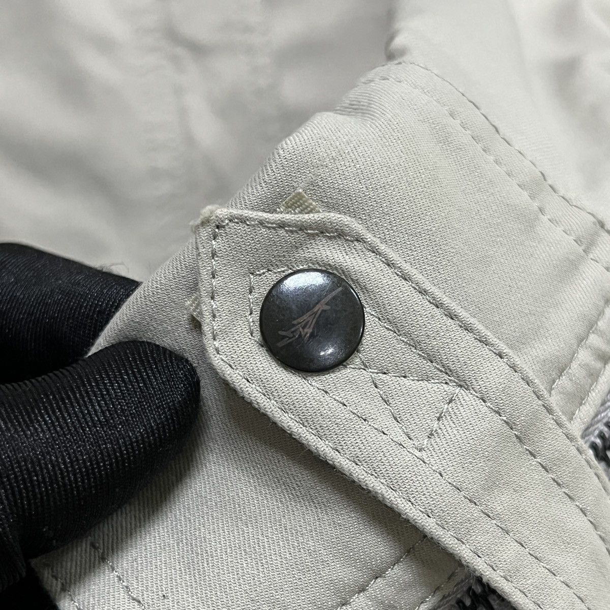 Vintage Vintage Womens Moto/Biker/Bondage Jacket Size XS / US 0-2 / IT 36-38 - 4 Thumbnail