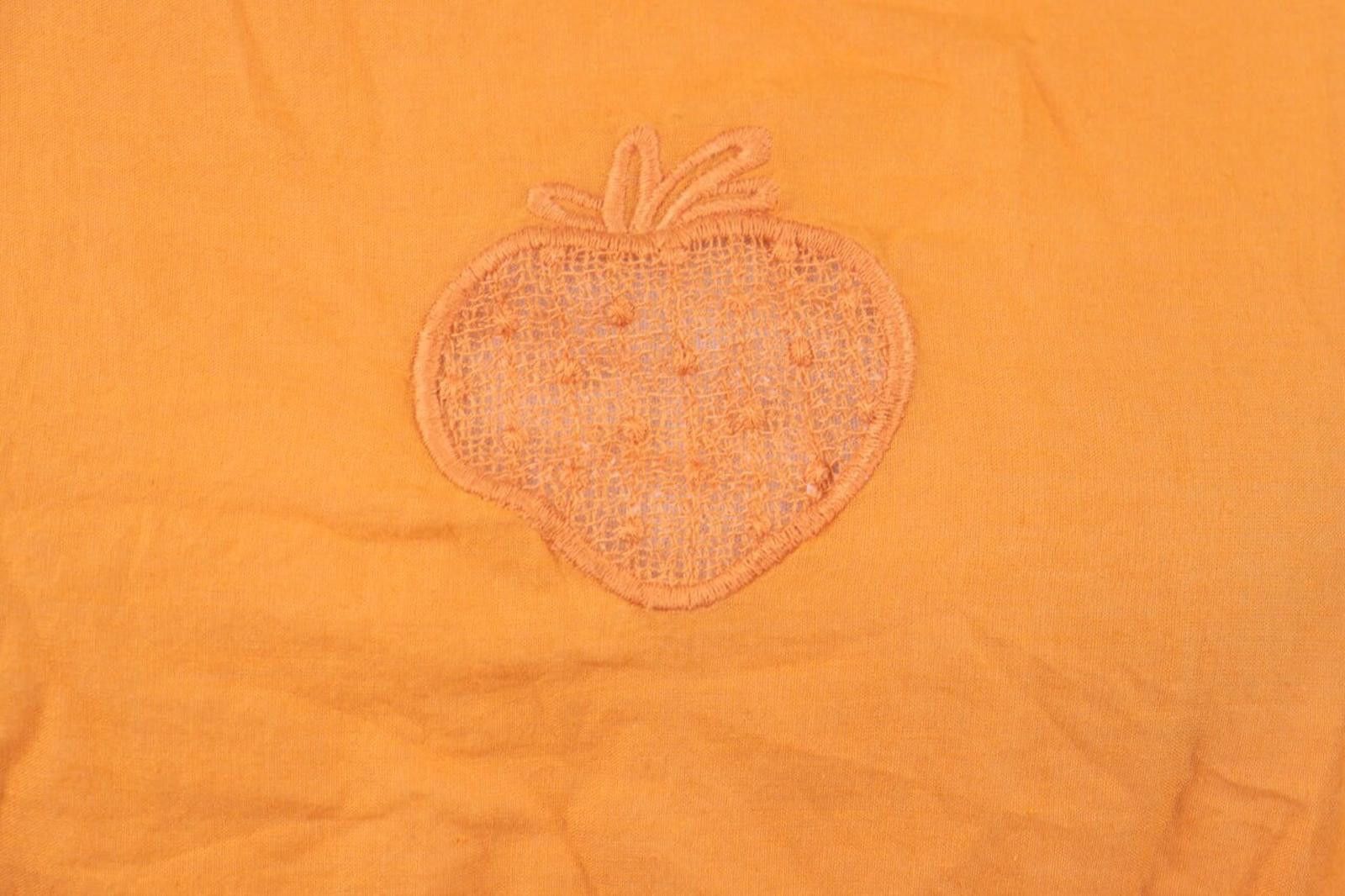 Designer Gudrun Sjoden Orange Lagenlook Blouson Dress Size M Size M / US 6-8 / IT 42-44 - 4 Thumbnail