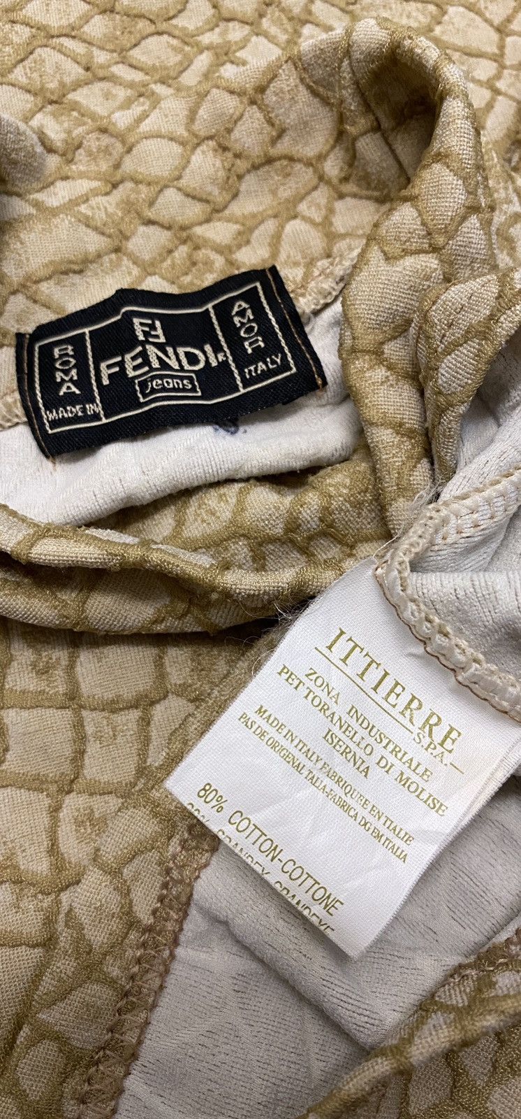 Fendi 🔥🔥💰💰Vintage Fendi turtleneck rare design Size S / US 4 / IT 40 - 10 Thumbnail