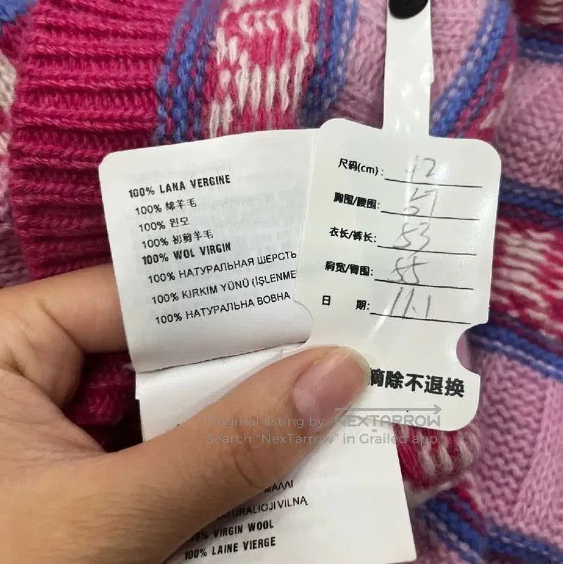 Miu Miu Miu Miu Pink Wool Pullover Sweater . Size XL / US 12-14 / IT 48-50 - 5 Thumbnail