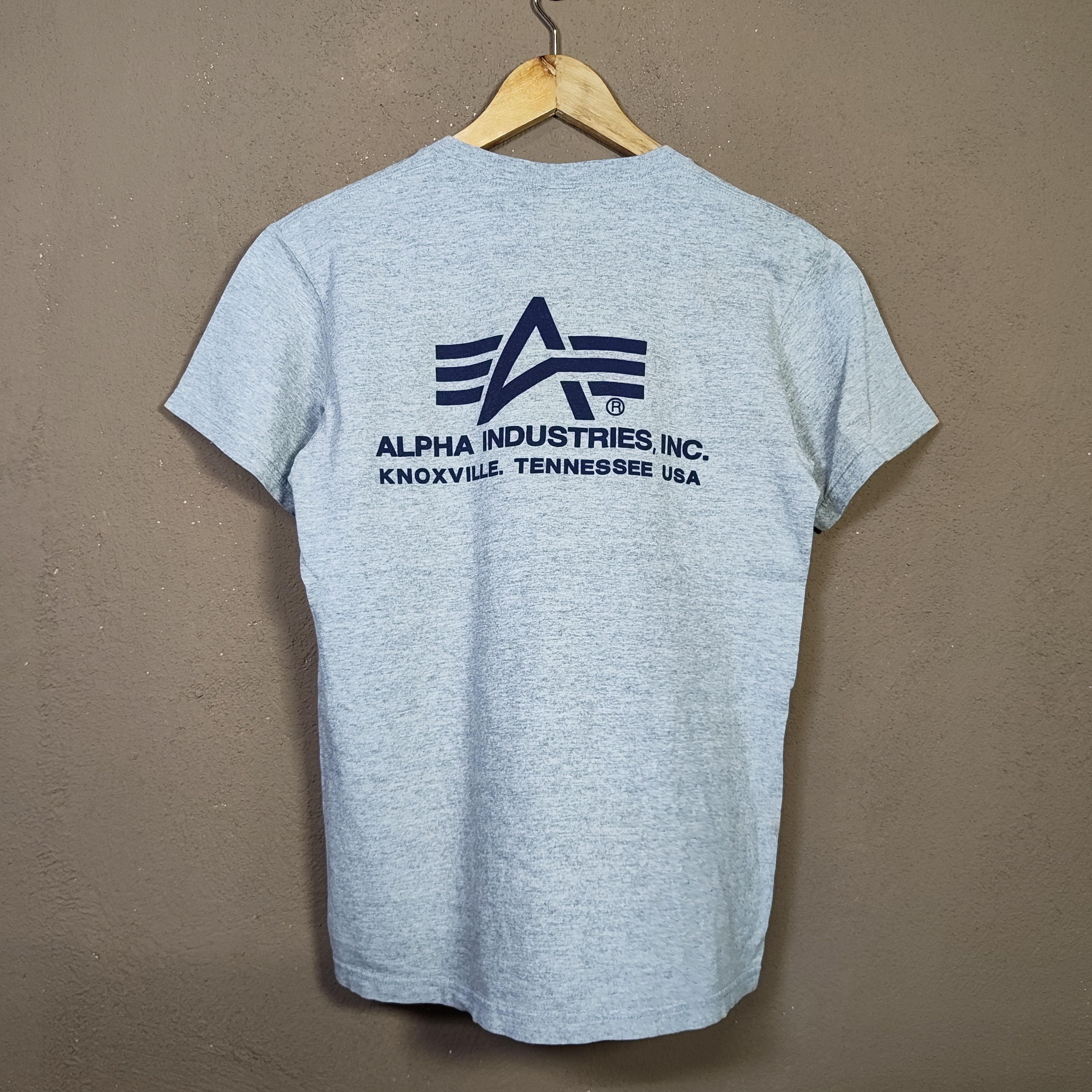 Alpha Industries Vintage Y2K ALPHA INDUSTRIES Backhit Tshirt Size US M / EU 48-50 / 2 - 2 Thumbnail