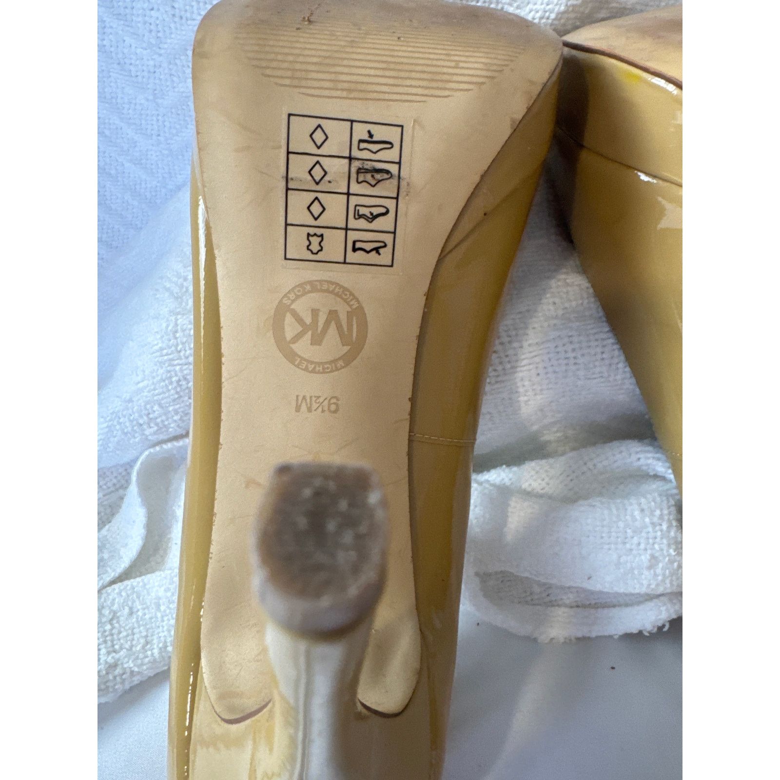 Michael Kors Michael Kors Peep Toe Platform Pumps Women’s 9.5M Heels Size US 9.5 / IT 39.5 - 6 Thumbnail